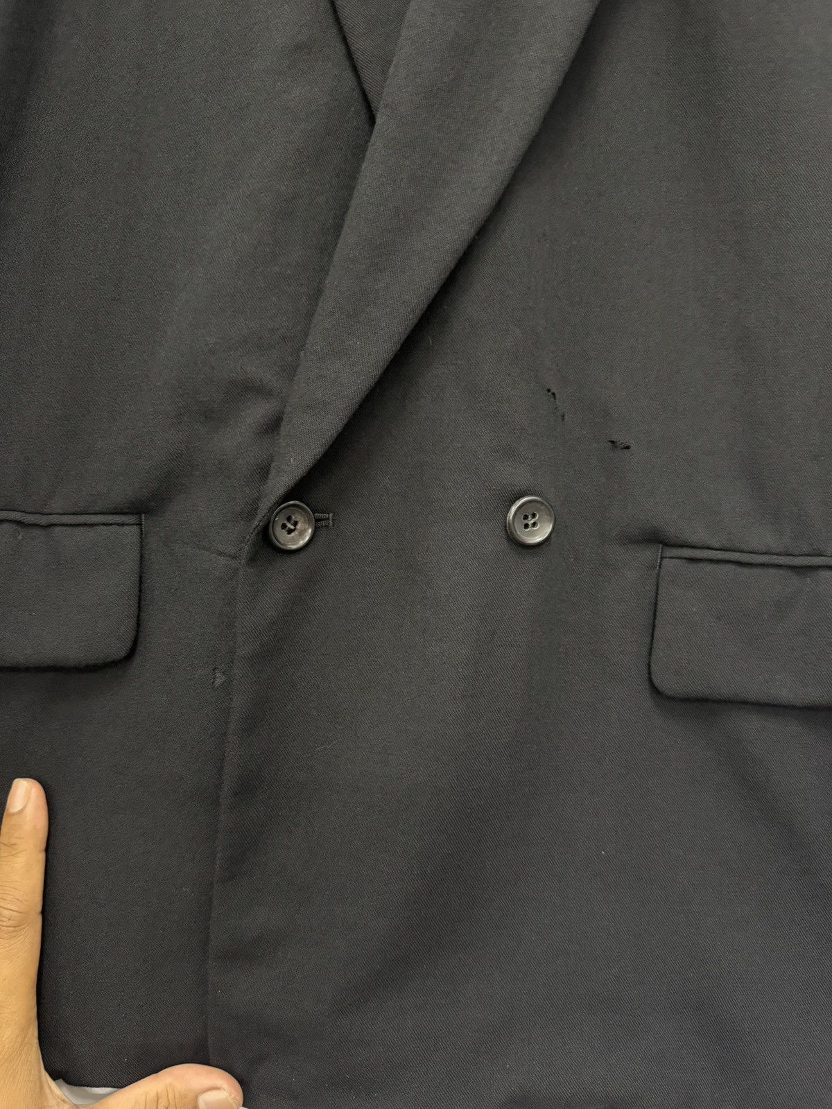 Comme des Garcons 🔥 COMME DES GARCONS HOMME AD88 DOUBLE BREAST BLAZER JACKET Size US S / EU 44-46 / 1 - 9 Thumbnail