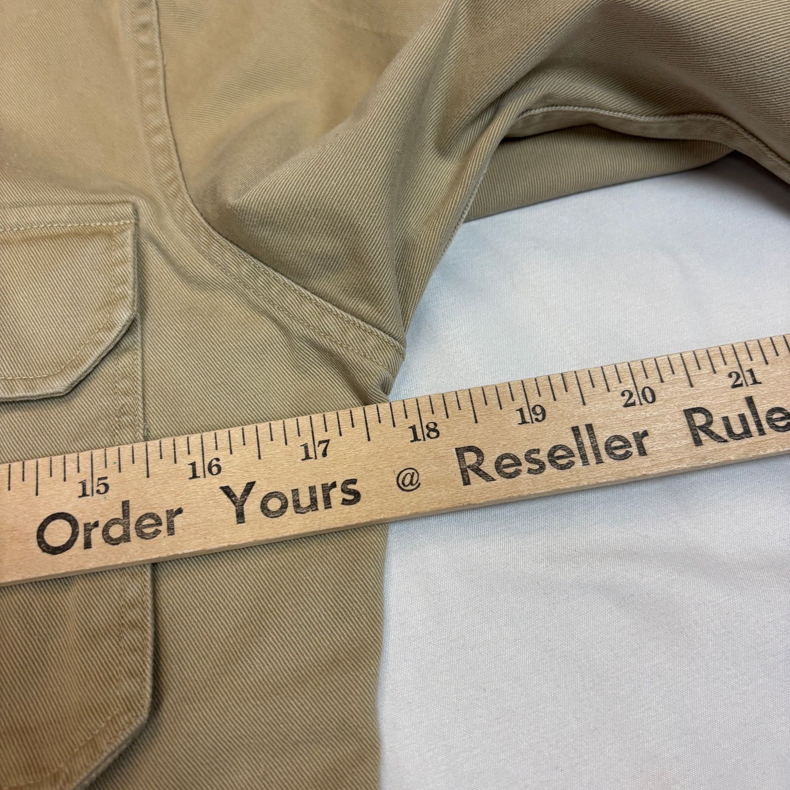 RRL Ralph Lauren RRL Double RL Ralph Lauren Twill Officer's Work Shirt XS Size US XS / EU 42 / 0 - 7 Thumbnail