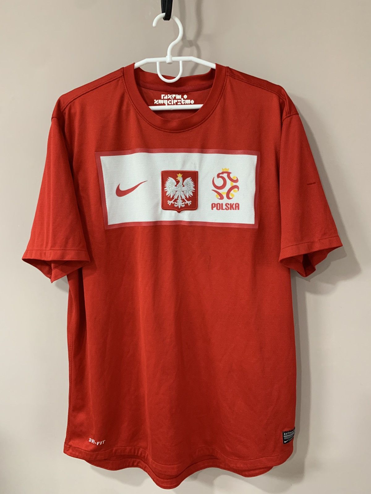 Nike Poland Home Football Shirt Nike Soccer Jersey Size XL Size US XL / EU 56 / 4 - 1 Thumbnail