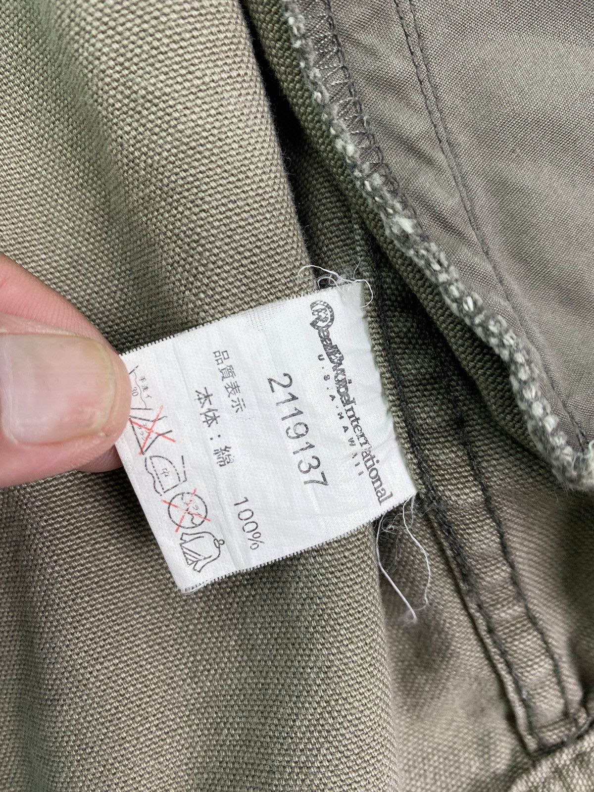 Vintage Rare Real B Voice canvas cotton detroit design jacket Size US M / EU 48-50 / 2 - 9 Thumbnail