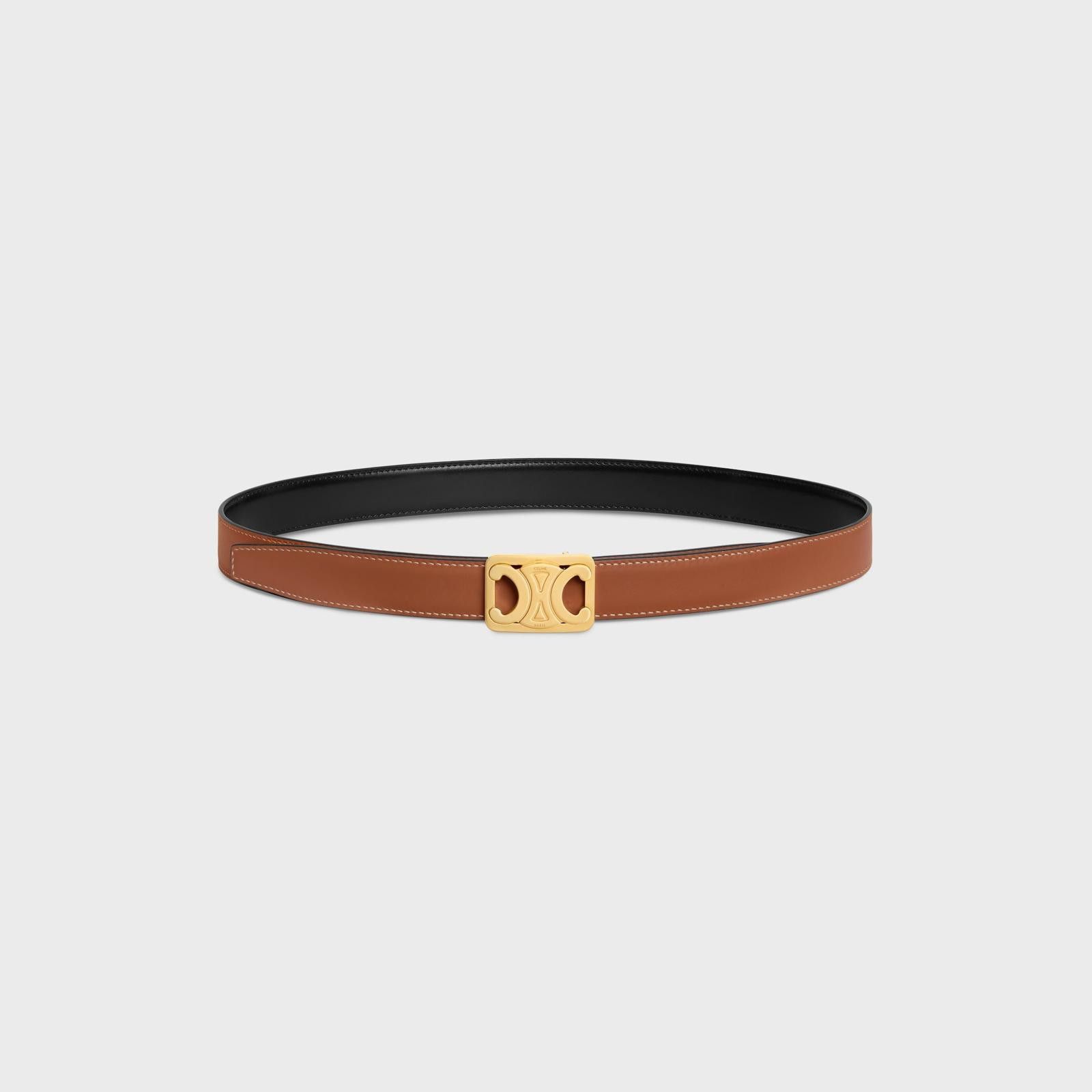 Celine Celine Triomphe Reversible Belt Size ONE SIZE - 1 Thumbnail