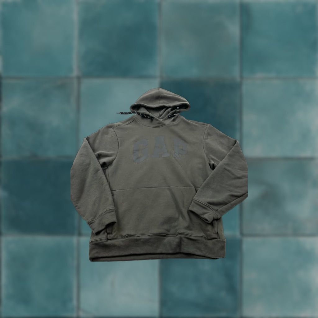 Gap Gap Hoodie Mens Large Green Pullover Regular Fit Hooded Sweatshirt Outdoor Size US L / EU 52-54 / 3 - 1 Thumbnail