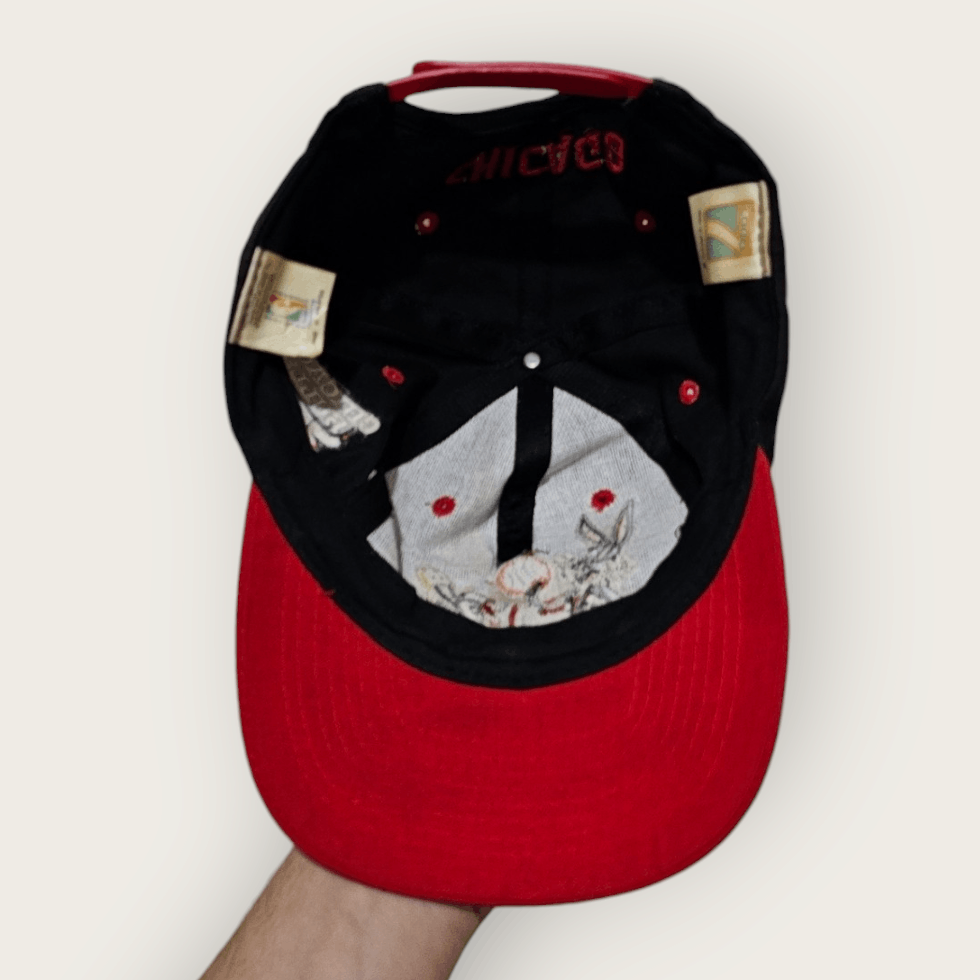 Logo 7 Bugs Bunny 90's Chicago Bulls Logo 7 Hat Size ONE SIZE - 5 Thumbnail