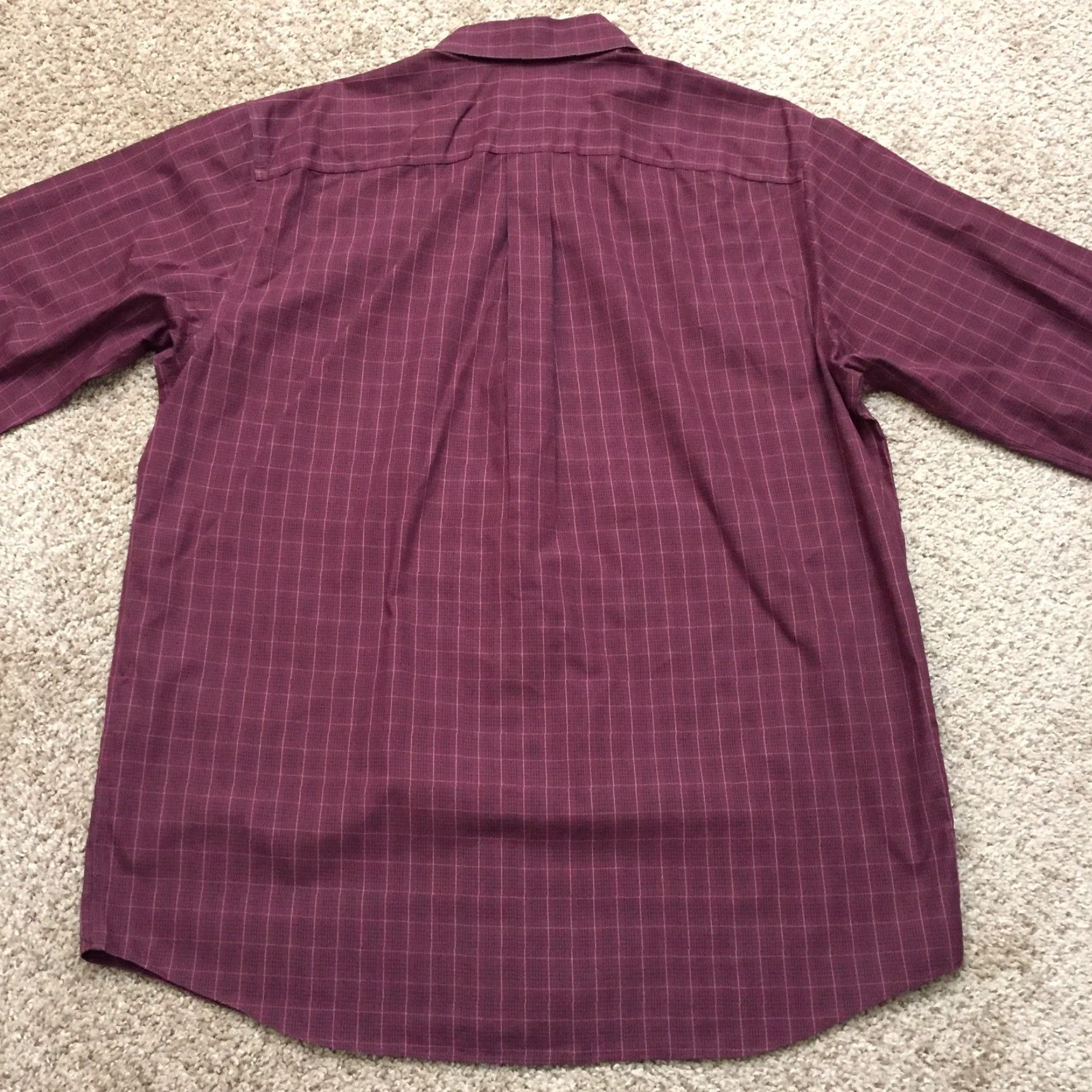 Eddie Bauer Eddie Bauer Shirt Mens LT Red Plaid Long Sleeve Button-Up Relaxed Fit Tall Size US L / EU 52-54 / 3 - 7 Thumbnail