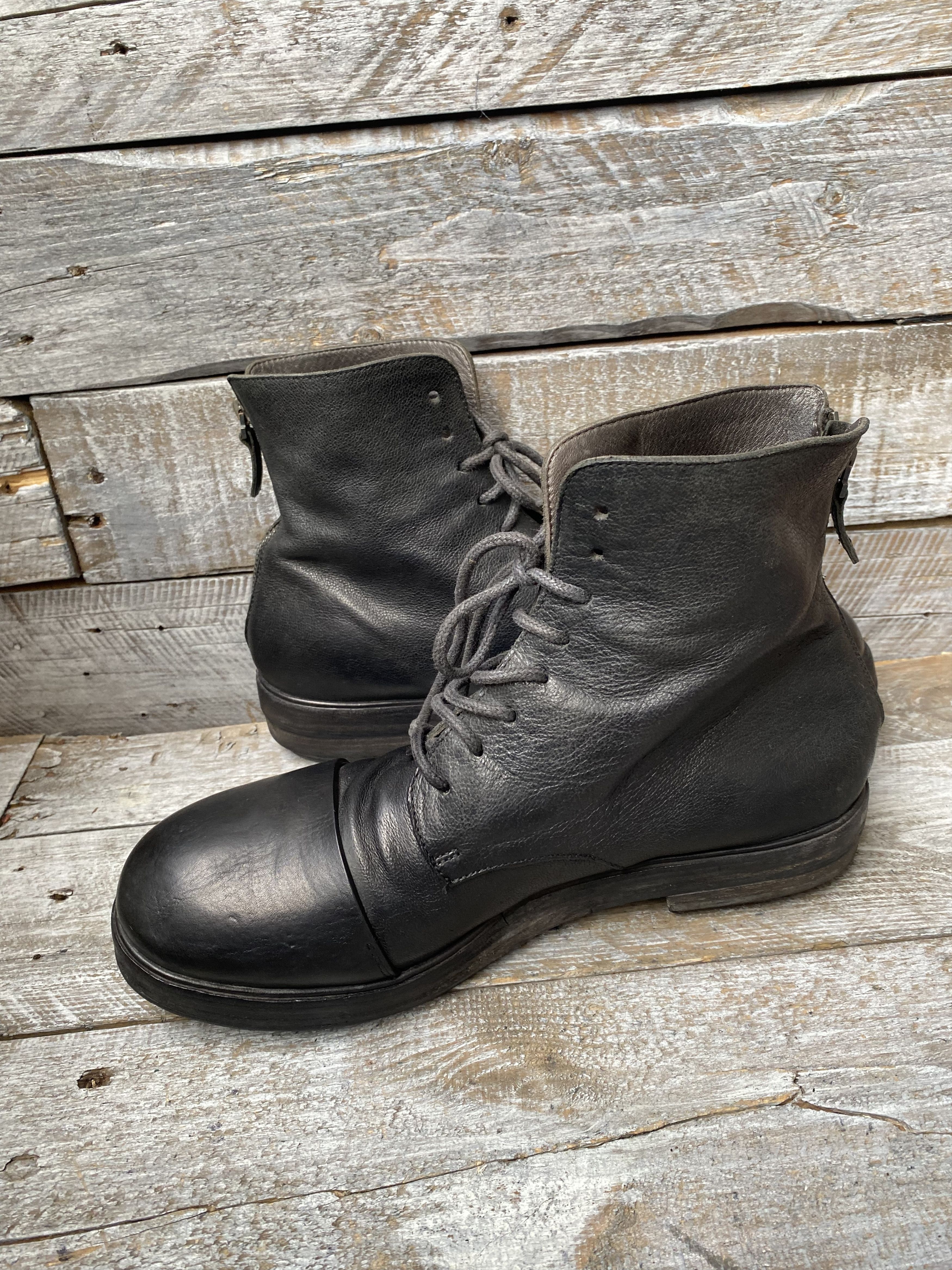 Marsell Marsell combat black leather chunky boots sz 42 Size US 9 / EU 42 - 10 Thumbnail