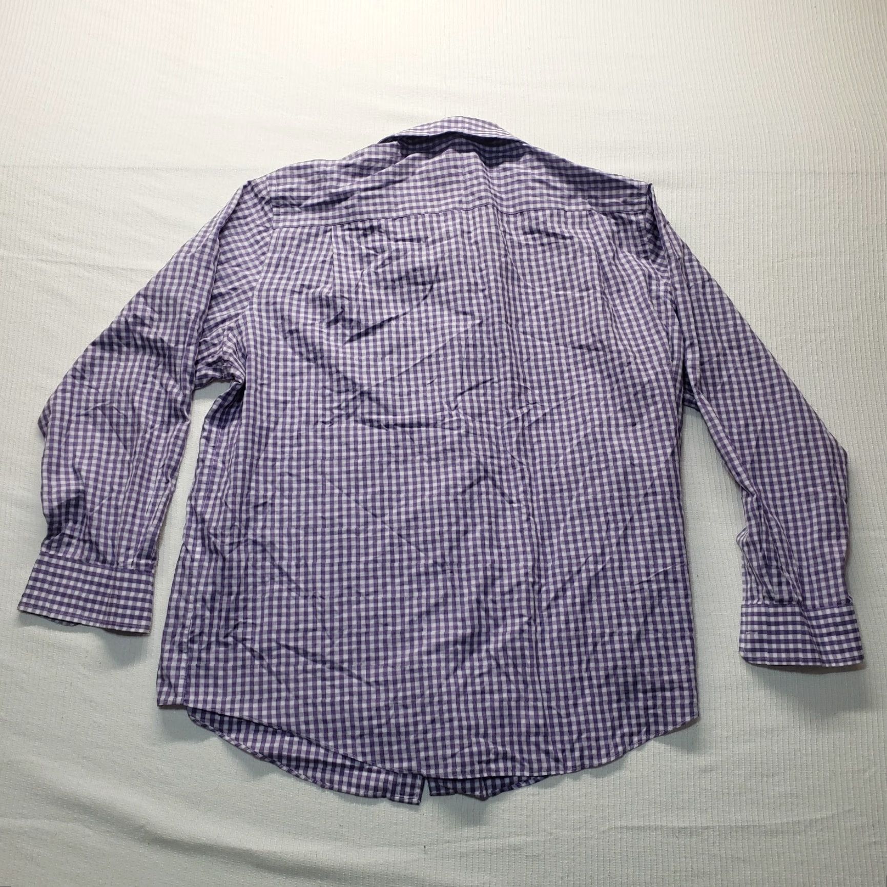 Merona Merona Purple Plaid Shirt Men 2XL Long Sleeve Button-Up Cotton 100% Adult Size 2XL Mens 2X-Large Size US XXL / EU 58 / 5 - 8 Thumbnail