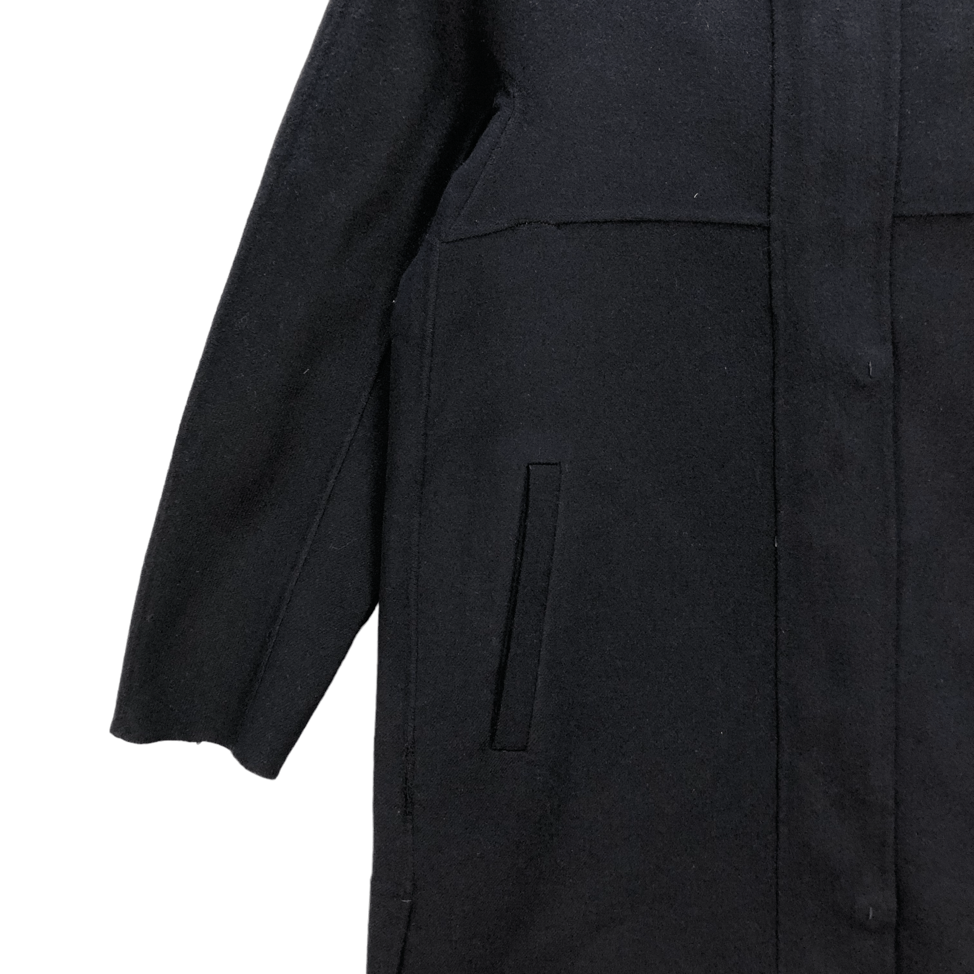 Max Mara 'S MAX MARA HOODED WOOL BLEND OVERCOAT JACKET #6845-90 Size S / US 4 / IT 40 - 4 Thumbnail