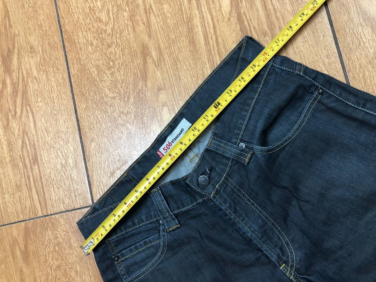 Levi's × Vintage Vintage 90s Levi’s 506 Boot Cut Made in USA Size US 32 / EU 48 - 11 Thumbnail