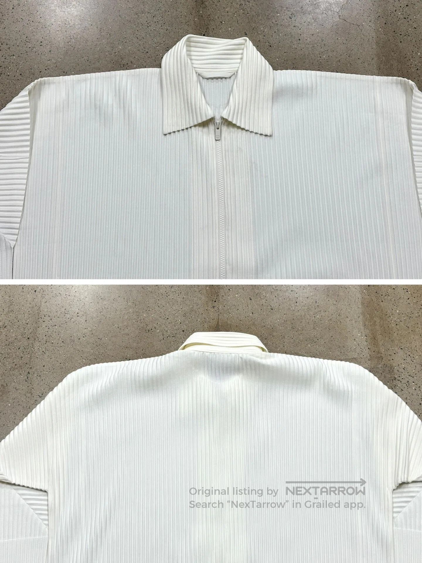 Pleats Please Issey Miyake Issey Miyake Pleated Zip Jacket. Size M / US 6-8 / IT 42-44 - 2 Thumbnail