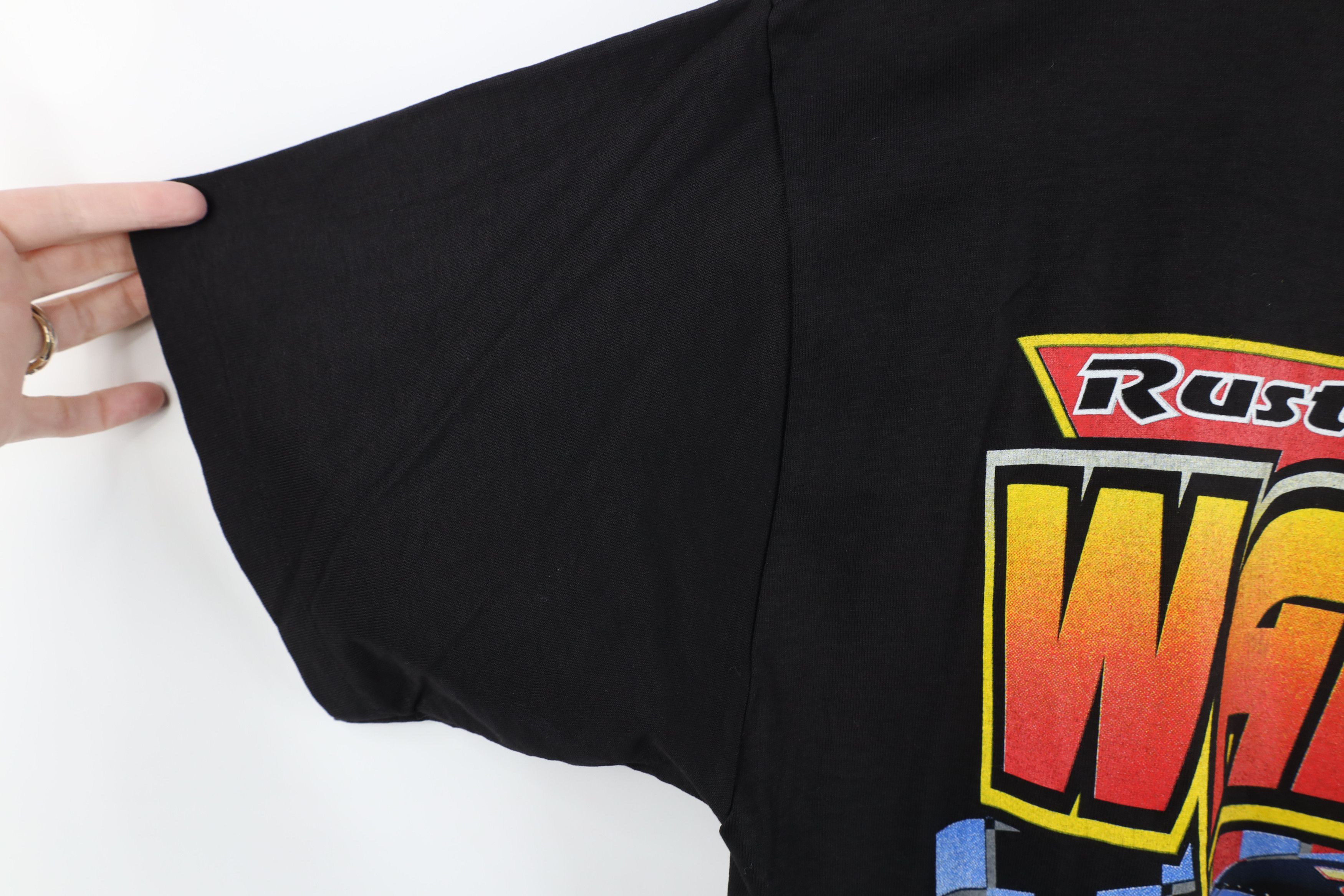 Vintage Vintage 90s NASCAR Rusty Wallace Racing Miller Lite T-Shirt Size US L / EU 52-54 / 3 - 9 Thumbnail