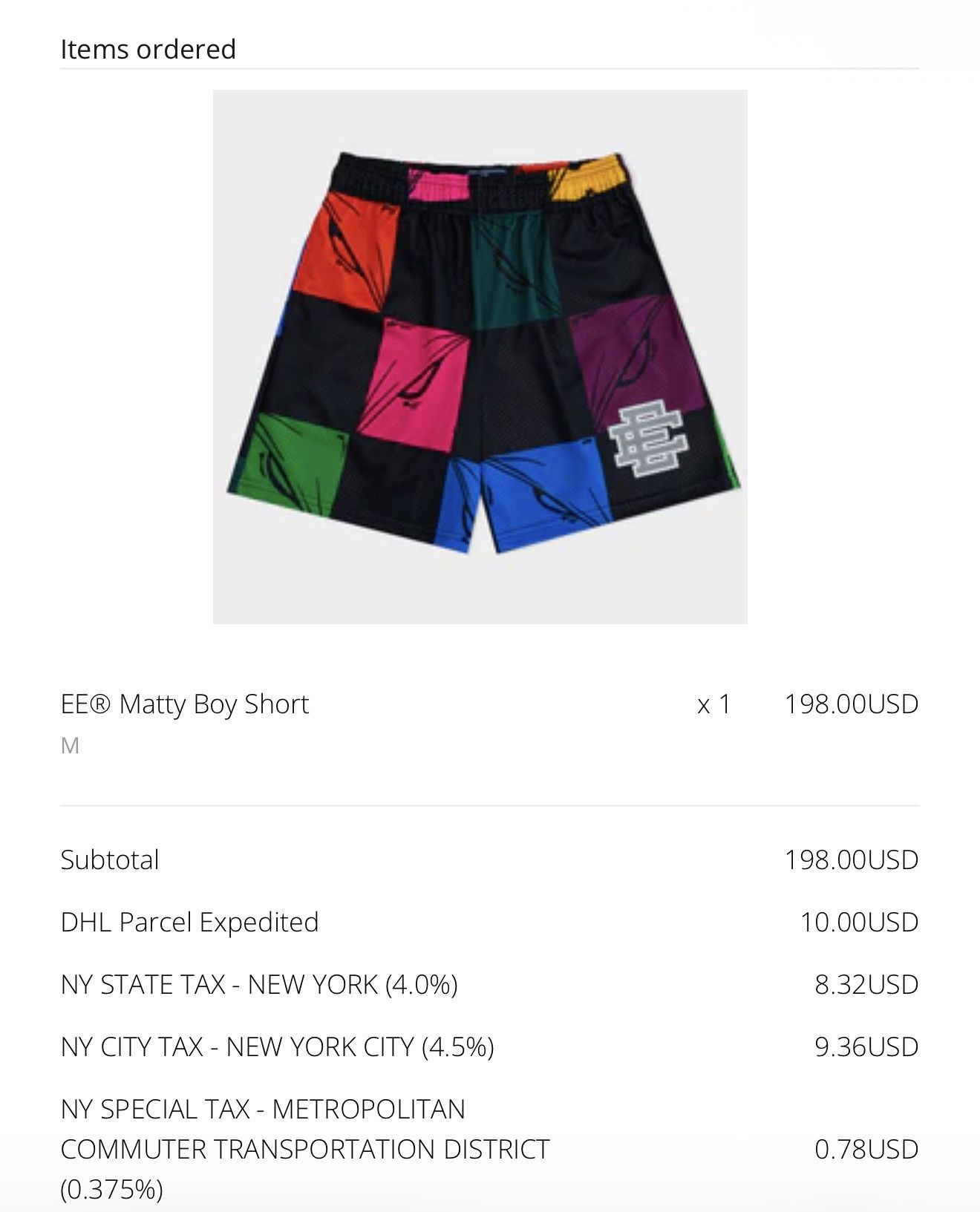 Eric Emanuel Eric Emmanuel X Matty Boy Short Size US 32 / EU 48 - 4 Thumbnail