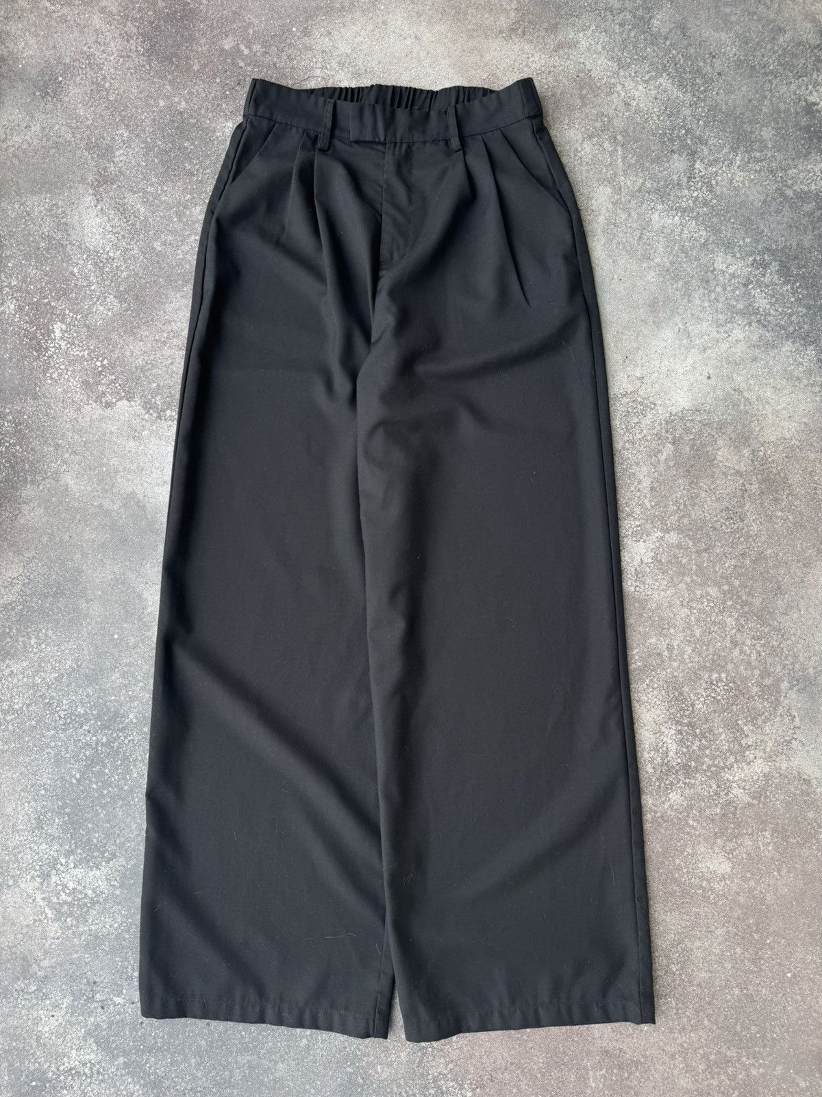 Hysteric Glamour × Japanese Brand × Vintage Japanese Vintage Vibe Classic Wide Pants (Yamamoto Style) Size 26" / US 2 / IT 38 - 1 Thumbnail