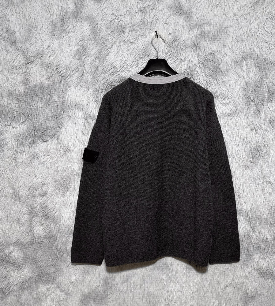 Stone Island Shadow Project Stone Island Black Knit Sweater Size US L / EU 52-54 / 3 - 2 Thumbnail