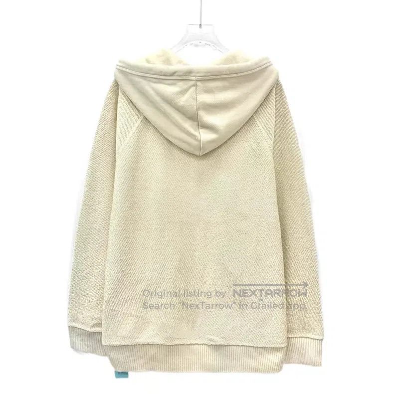 Loewe Loewe Off-white logo letter embroidery cotton hooded draws Size M / US 6-8 / IT 42-44 - 2 Thumbnail