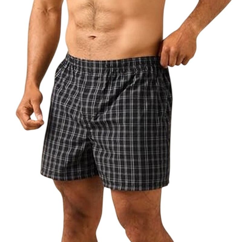 Gildan New 5-Pack Gildan Mens Large PolyCotton Underwear Boxers Size ONE SIZE - 2 Thumbnail