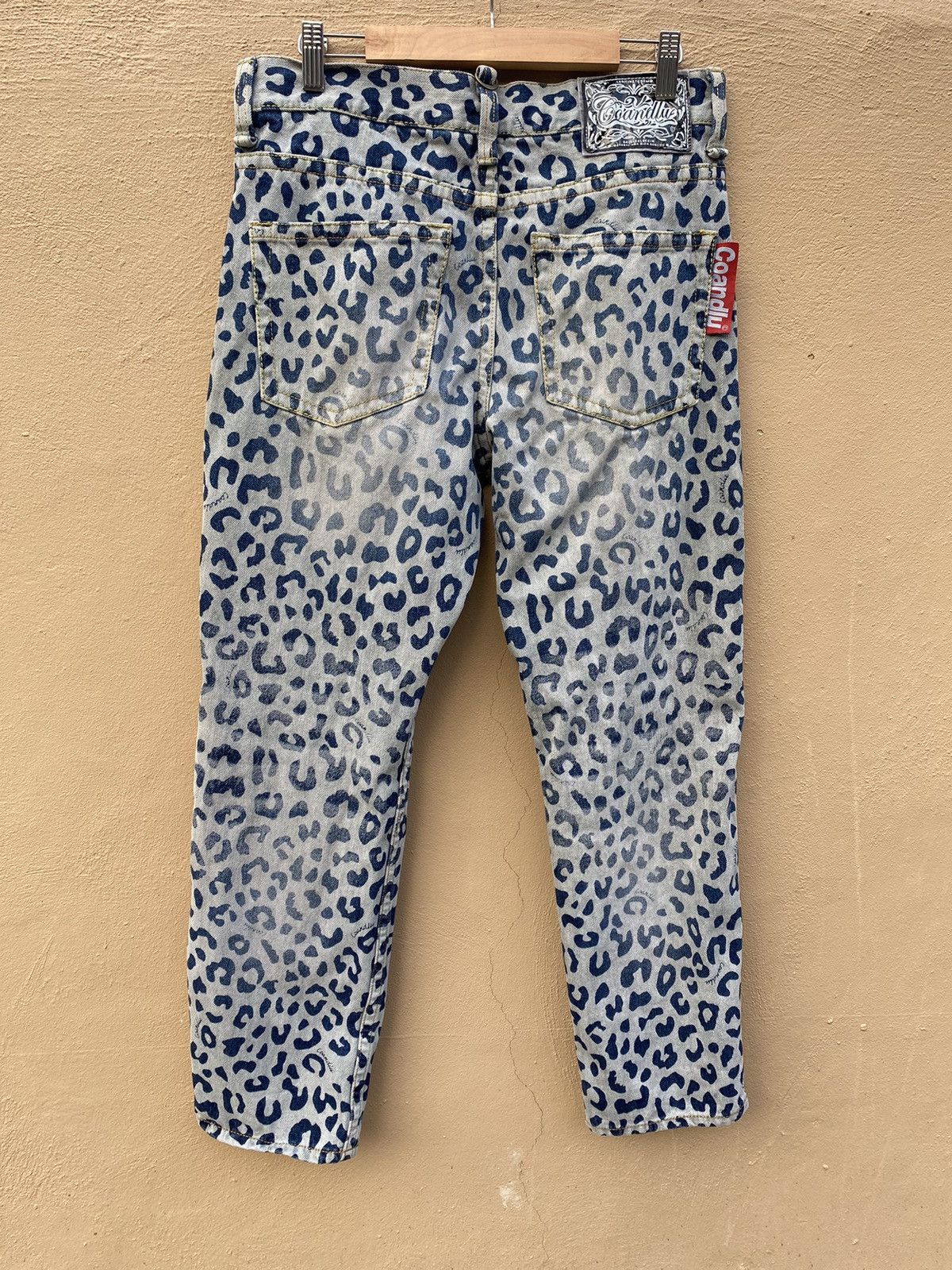 Hysteric Glamour × Japanese Brand Co&Lu Leopard Camo Jeans Size US 32 / EU 48 - 4 Thumbnail