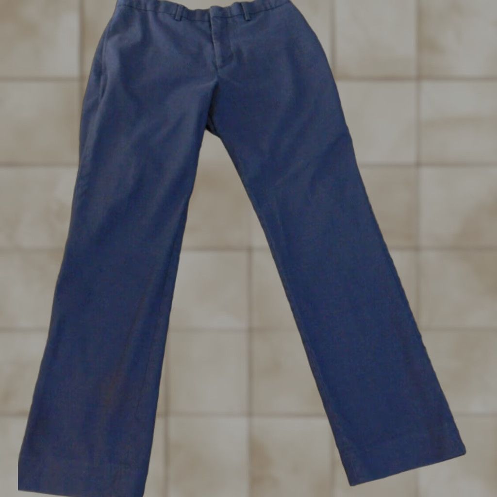 Banana Republic Banana Republic Pants 34x32 Beige Cotton Straight Chino Flat Front Regular Men's Modern Casual 34" 32" Size US 34 / EU 50 - 1 Thumbnail