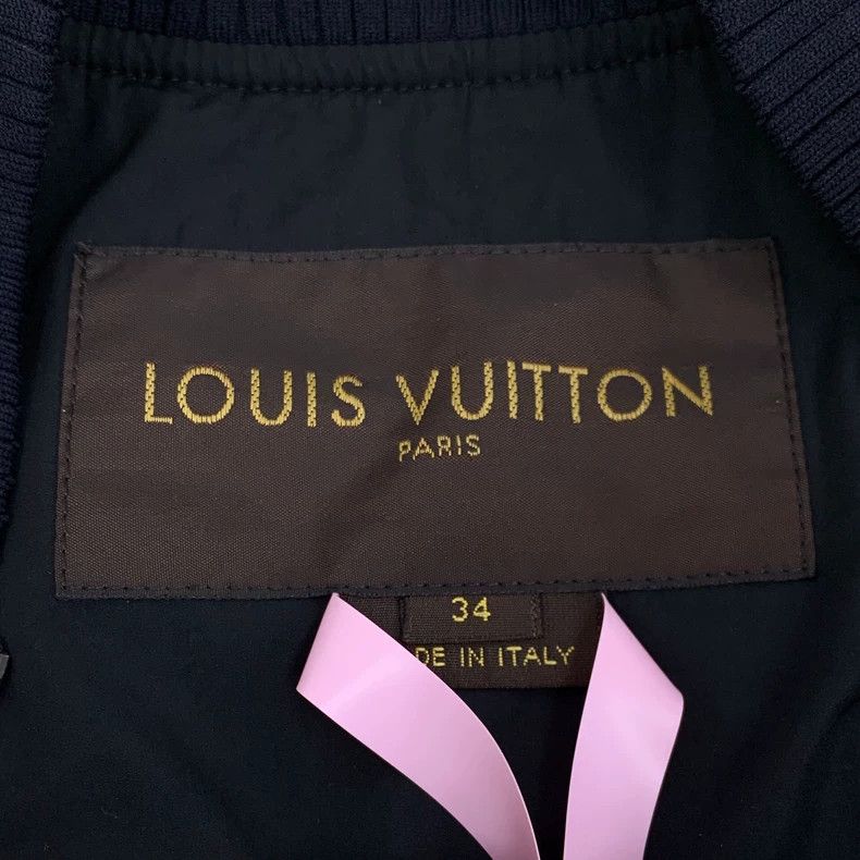 Louis Vuitton Louis Vuitton Color-block logo full-print cotton stand-up Size XXS / US 00 / IT 34 - 5 Thumbnail