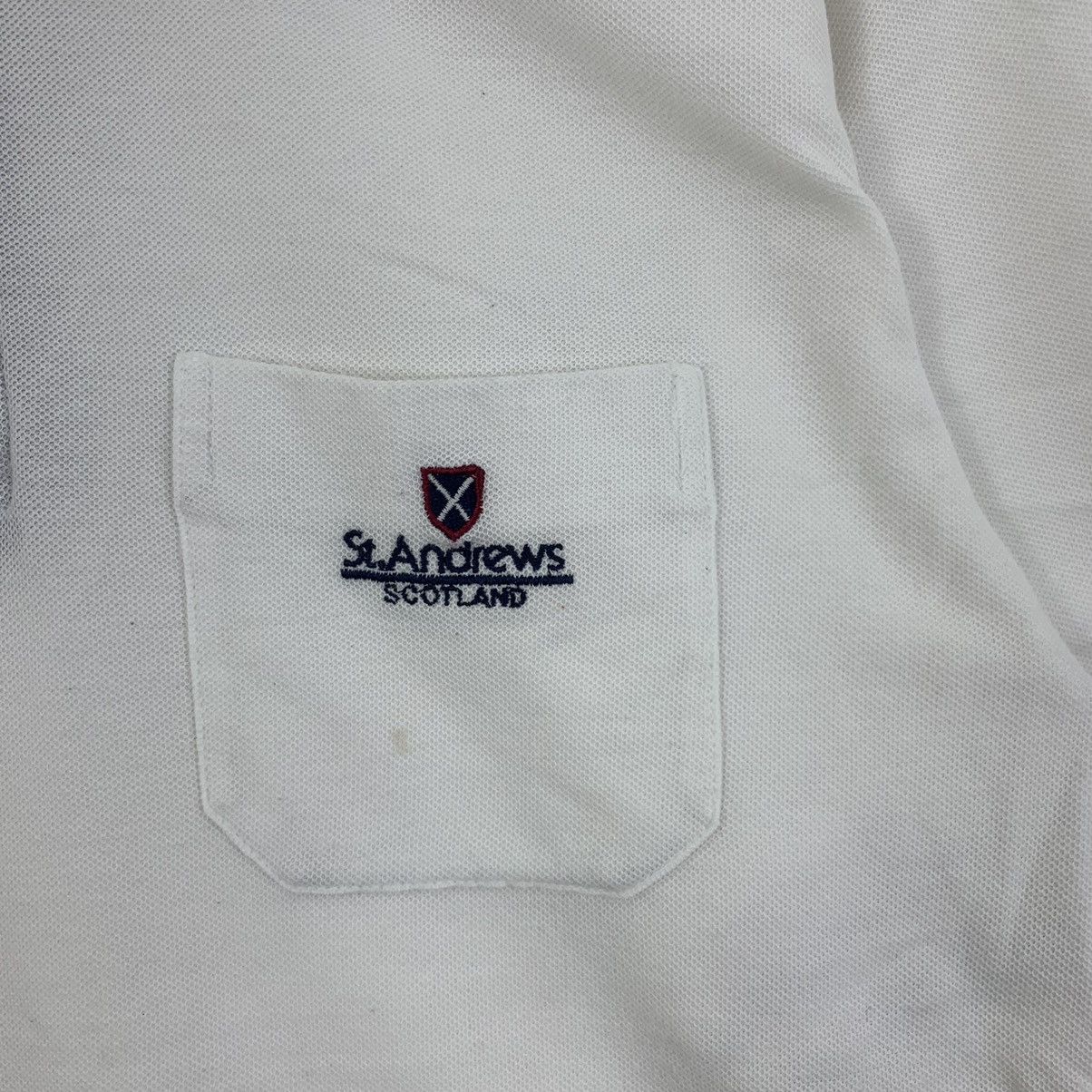 Vintage Vintage ST. ANDREWS SCOTLAND Polo Tee Shirt Size US M / EU 48-50 / 2 - 3 Thumbnail
