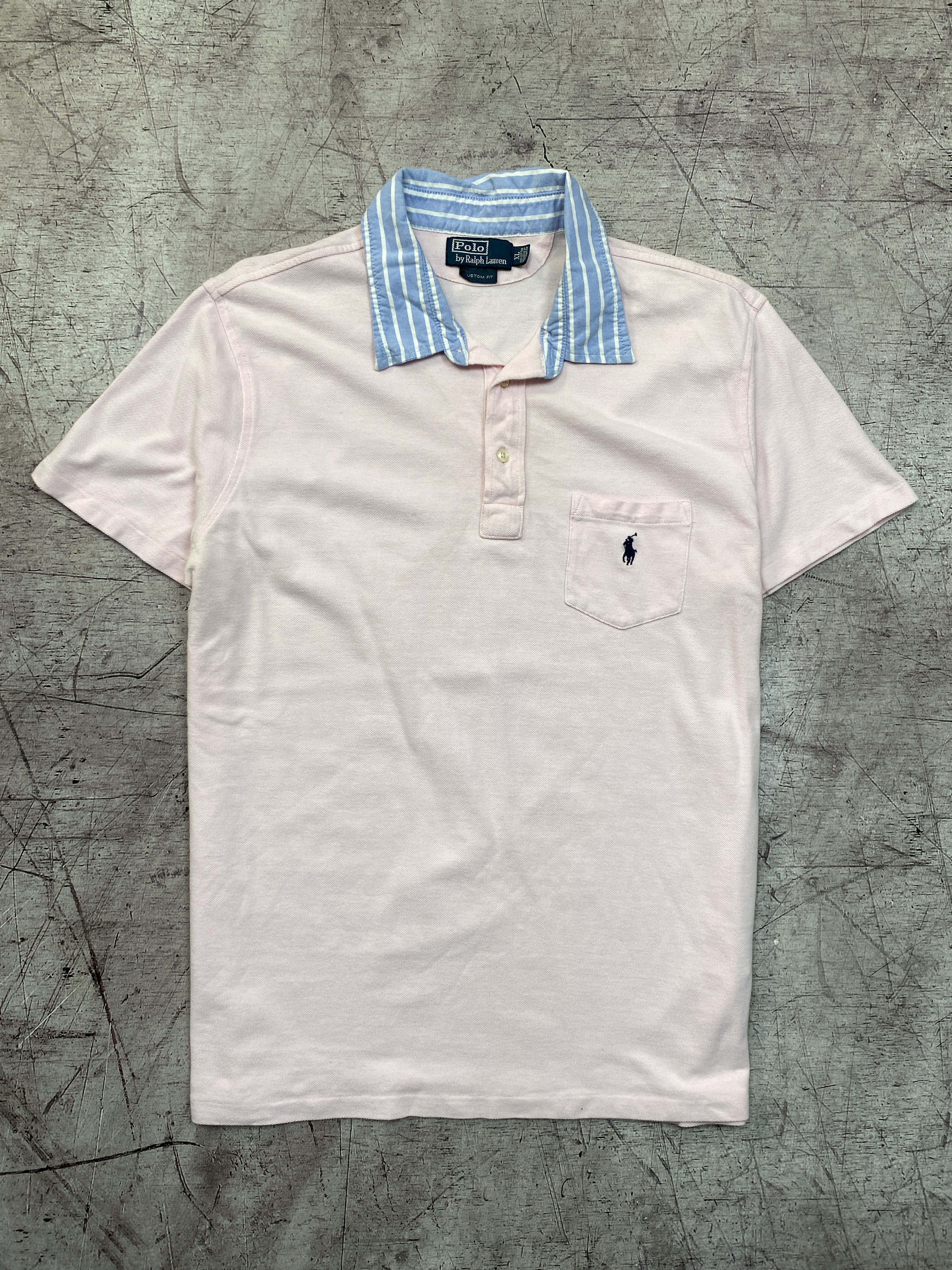 Polo Ralph Lauren × Ralph Lauren × Vintage Polo Ralph Lauren Vintage Mens Rugby Polo Shirt Size US XL / EU 56 / 4 - 1 Thumbnail