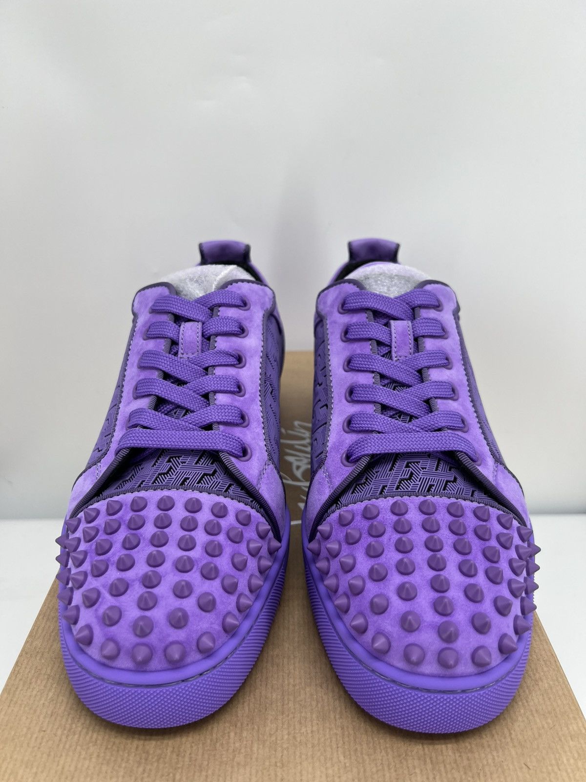Christian Louboutin LOUIS JUNIOR SPIKES ORLATO Size US 12 / EU 45 - 2 Thumbnail