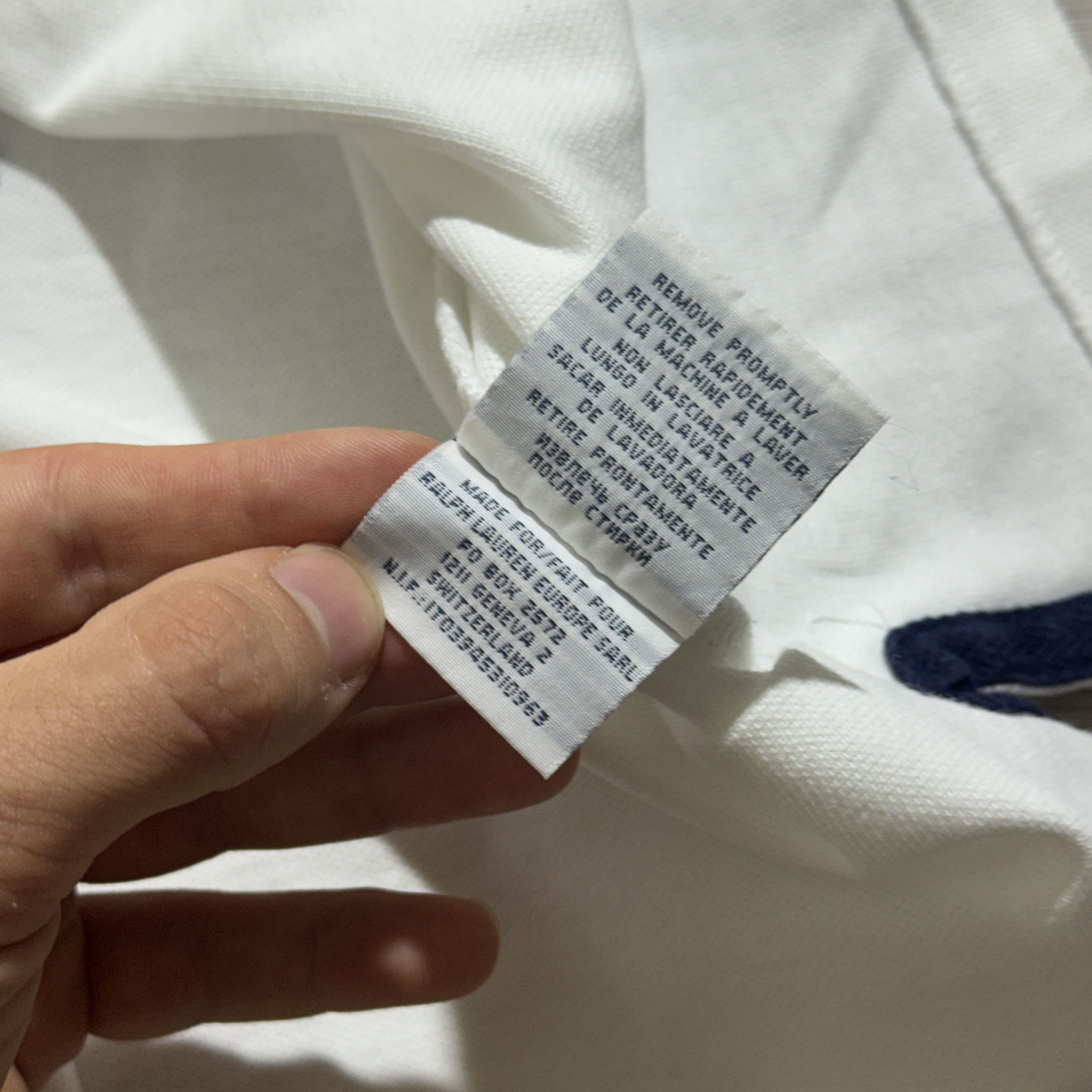 Polo Ralph Lauren Vintage Polo Ralph Lauren Polo Team 3 Chief Keef Style Size US M / EU 48-50 / 2 - 6 Thumbnail