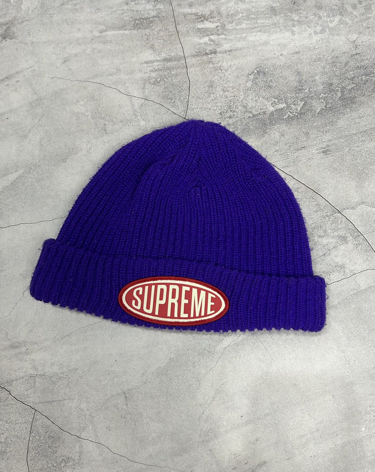 Supreme Supreme oval logo beanie Size ONE SIZE - 1 Thumbnail