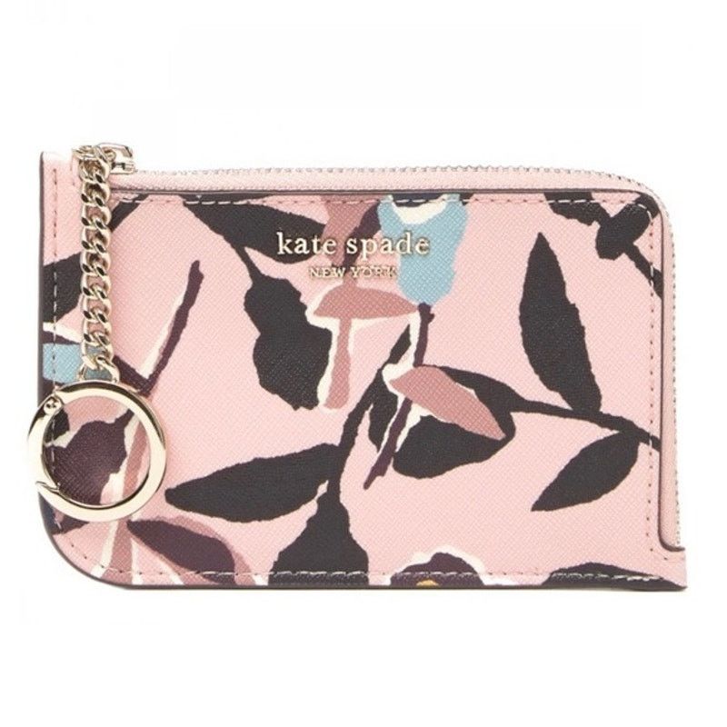 Kate Spade Cameron Paper Rose Card holder Wallet