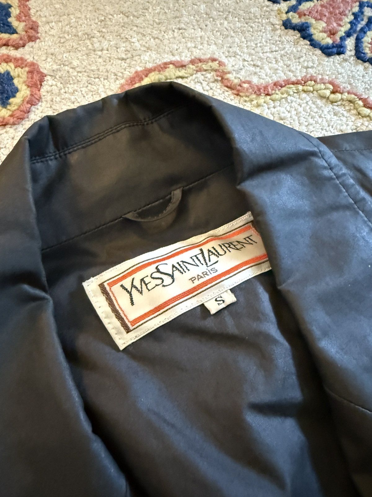 Yves Saint Laurent Yves Saint Laurent Grey Overcoat Size US S / EU 44-46 / 1 - 4 Thumbnail