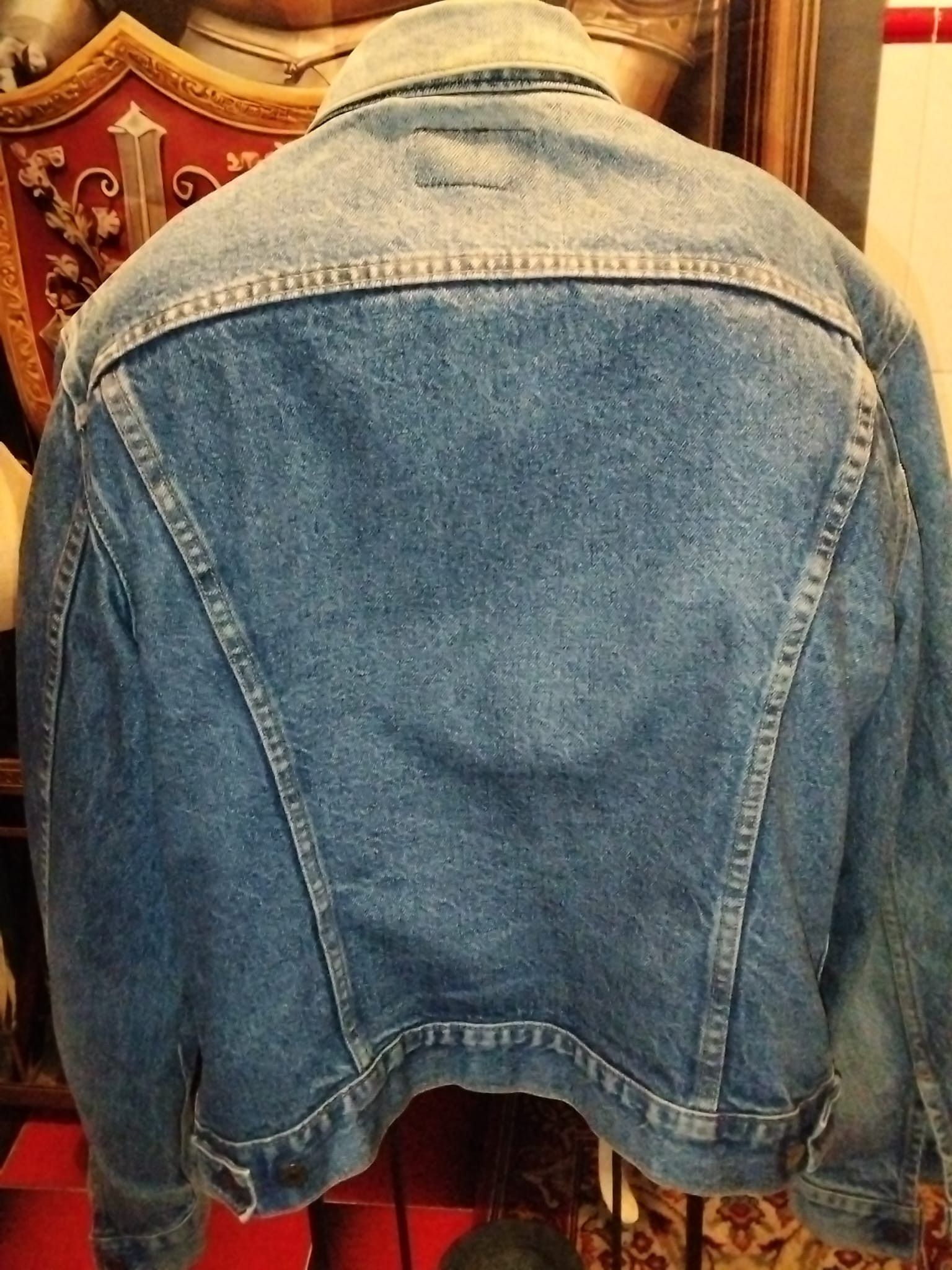 Levi's Vintage 1980s Levi’s Denim Trucker Jacket Alaska USA Size US L / EU 52-54 / 3 - 4 Thumbnail