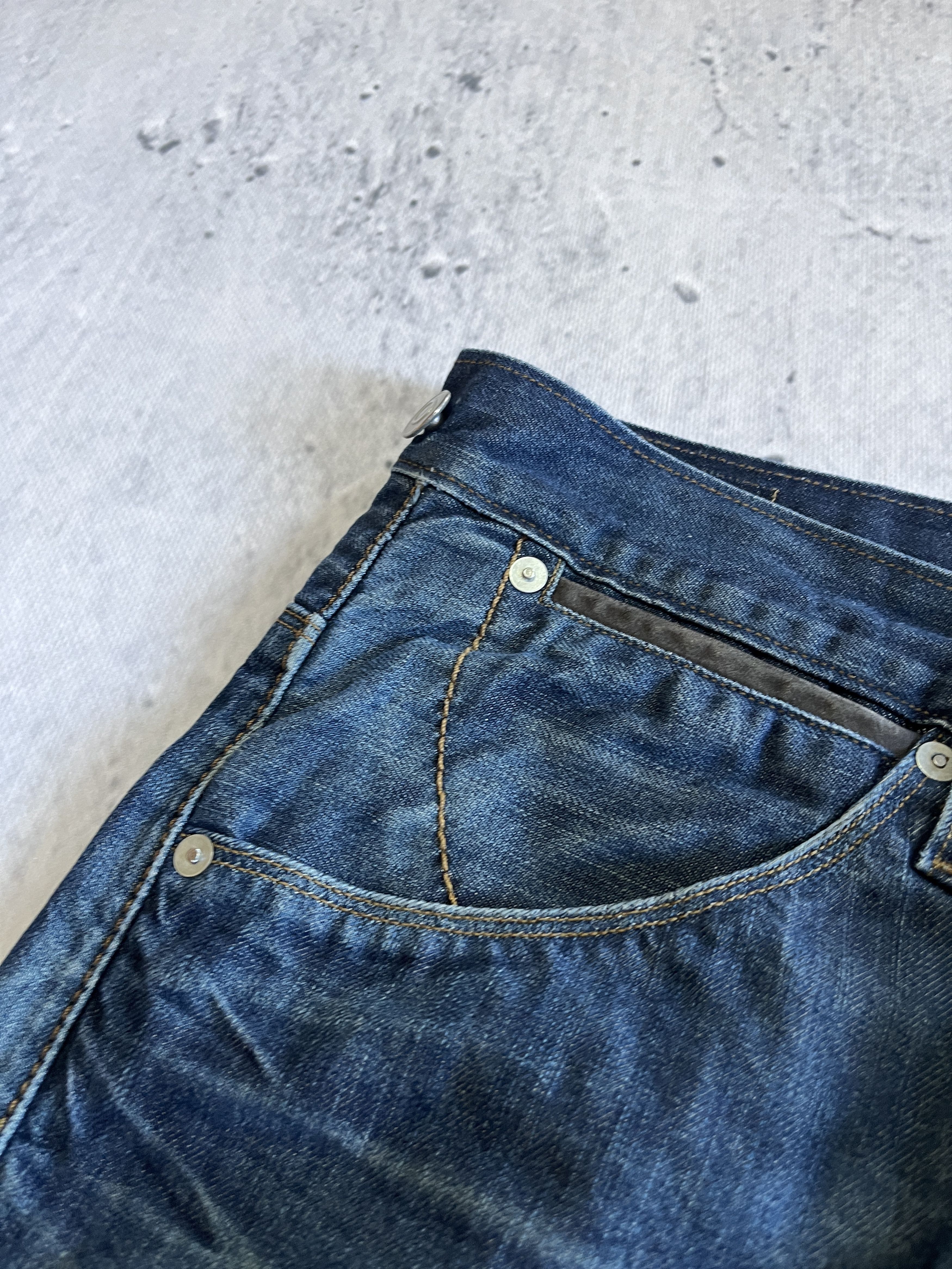 Levi's LEVI'S ENGINEERED JEANS 2009 TWISTED LEG VINTAGE Y2K DENIM Size US 33 - 8 Thumbnail