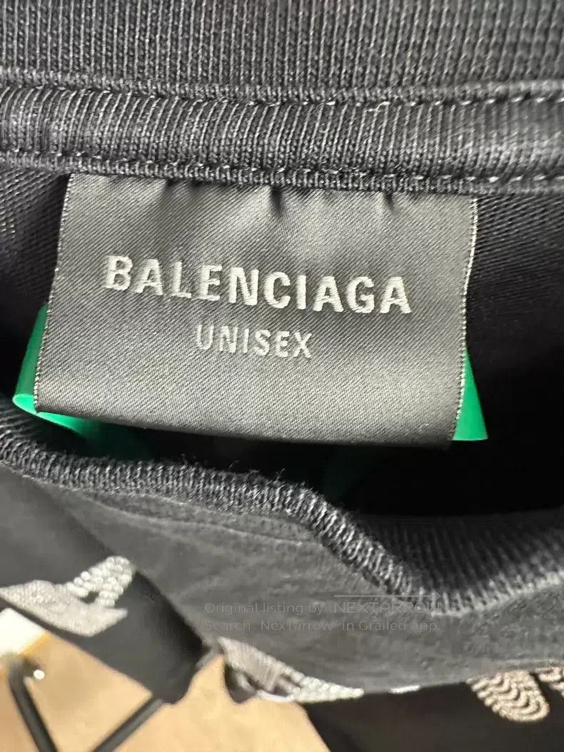 Balenciaga Balenciaga Crystal Lettering Logo Short Sleeve Size US S / EU 44-46 / 1 - 3 Thumbnail