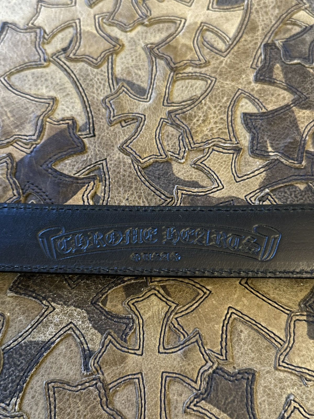 Chrome Hearts CHROME HEARTS MINI OJC BELT SZ 32 Size 32 - 4 Thumbnail