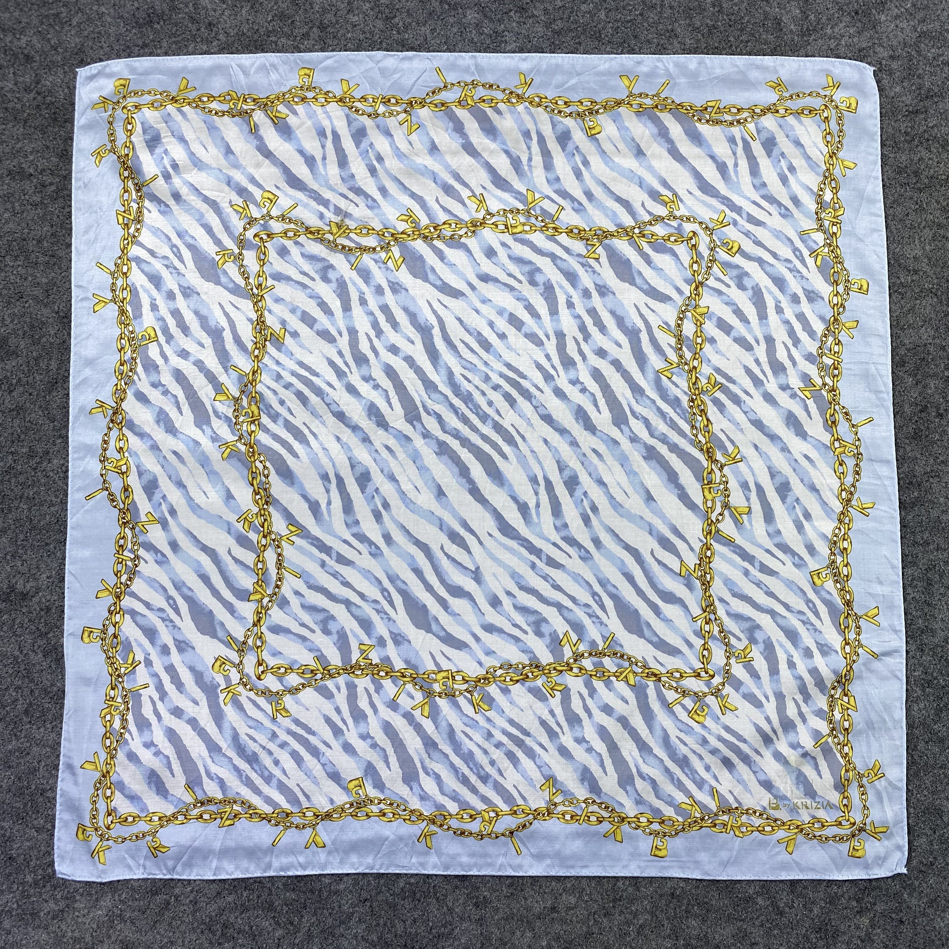 Pierre Cardin PierreCardin by Krizia Handkerchief NeckerchiefBandana-B1772 Size ONE SIZE - 3 Thumbnail