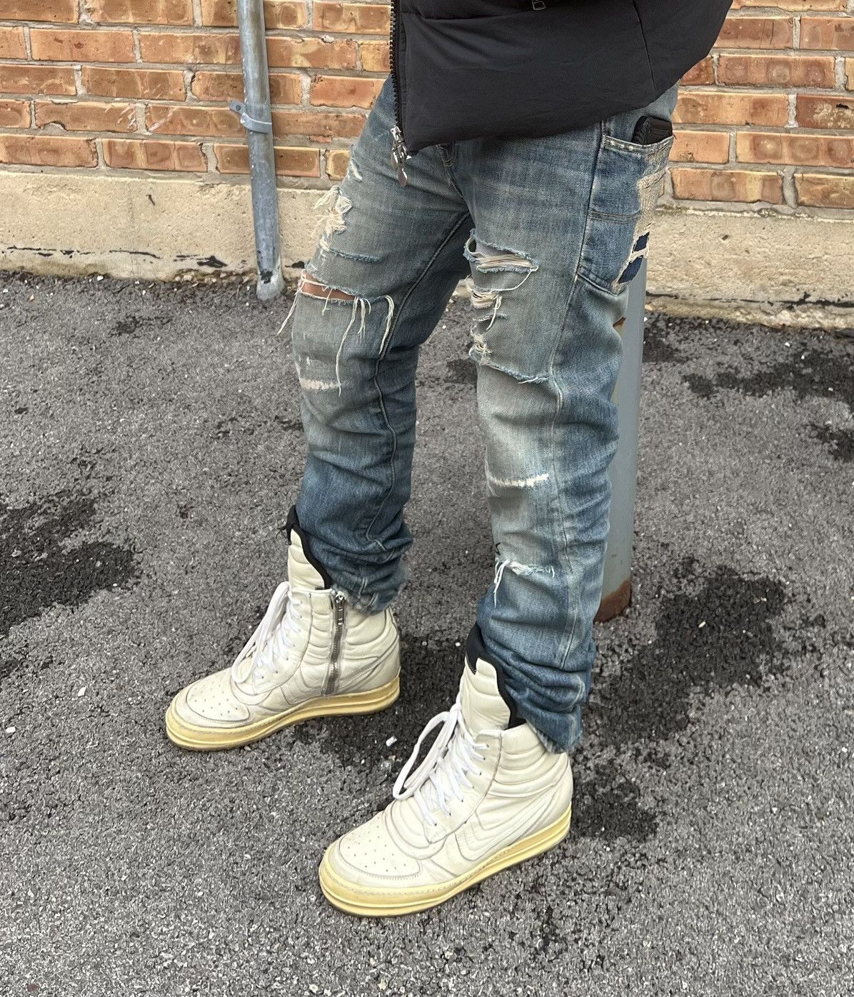 Rick Owens Rick Owens Milk Dunks OG Size US 9.5 / EU 42-43 - 2 Thumbnail
