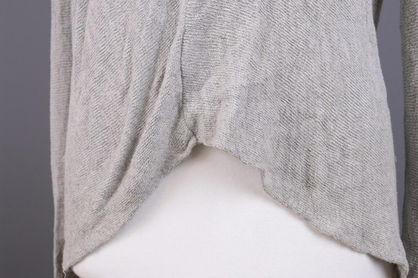 Transit Transit Par Such Gray Lagenlook Knit Sweater Size 1 / S Size S / US 4 / IT 40 - 7 Thumbnail