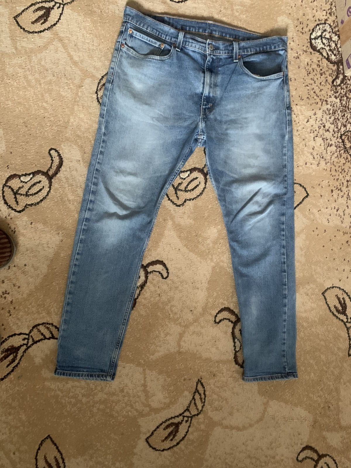 Levi's Levi's 512 Slim Taper Jeans Light Blue Wash W36 L32 Size US 36 / EU 52 - 2 Thumbnail