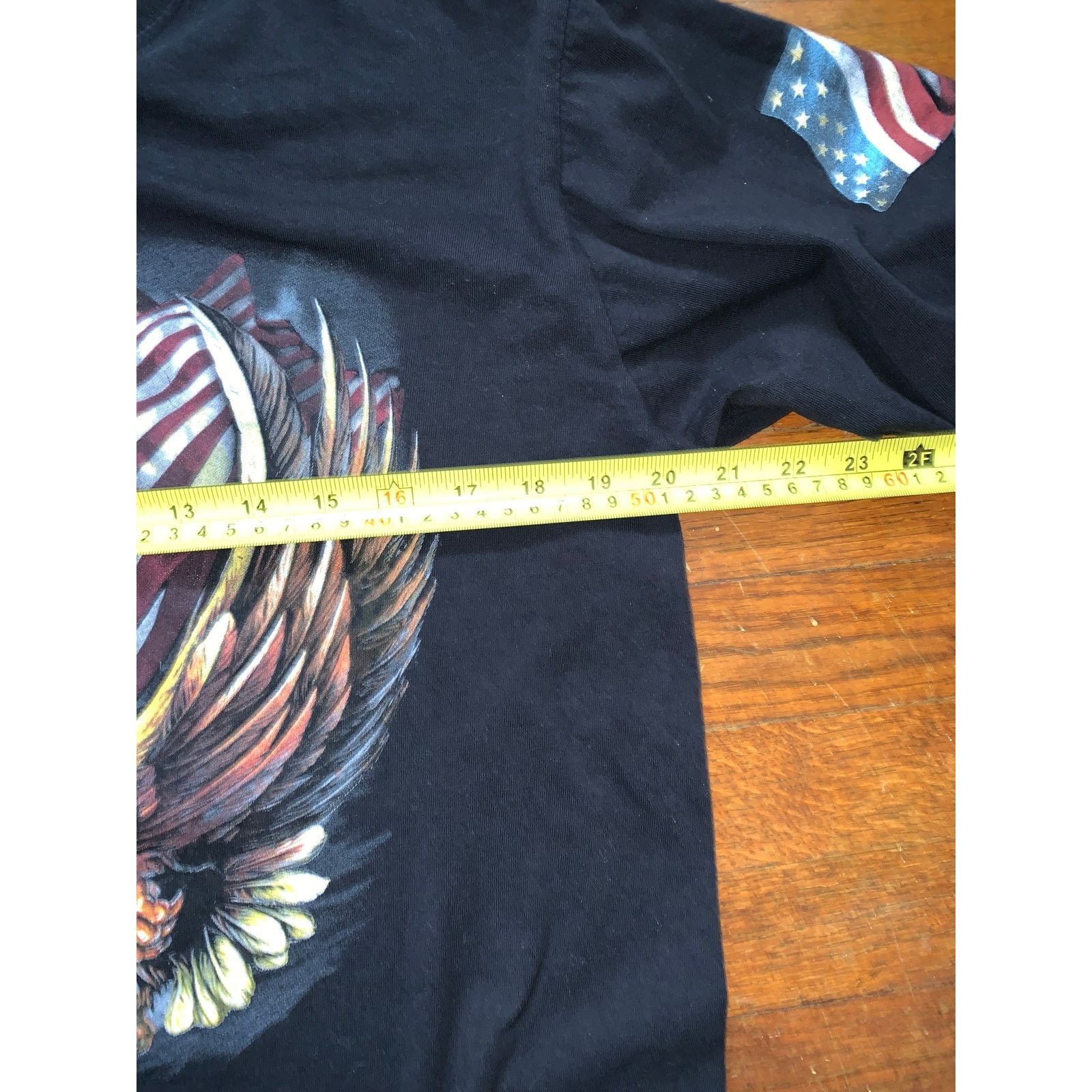 Other Hot Leathers American Eagle Graphic Long Sleeve Shirt Mens M Size US M / EU 48-50 / 2 - 7 Thumbnail