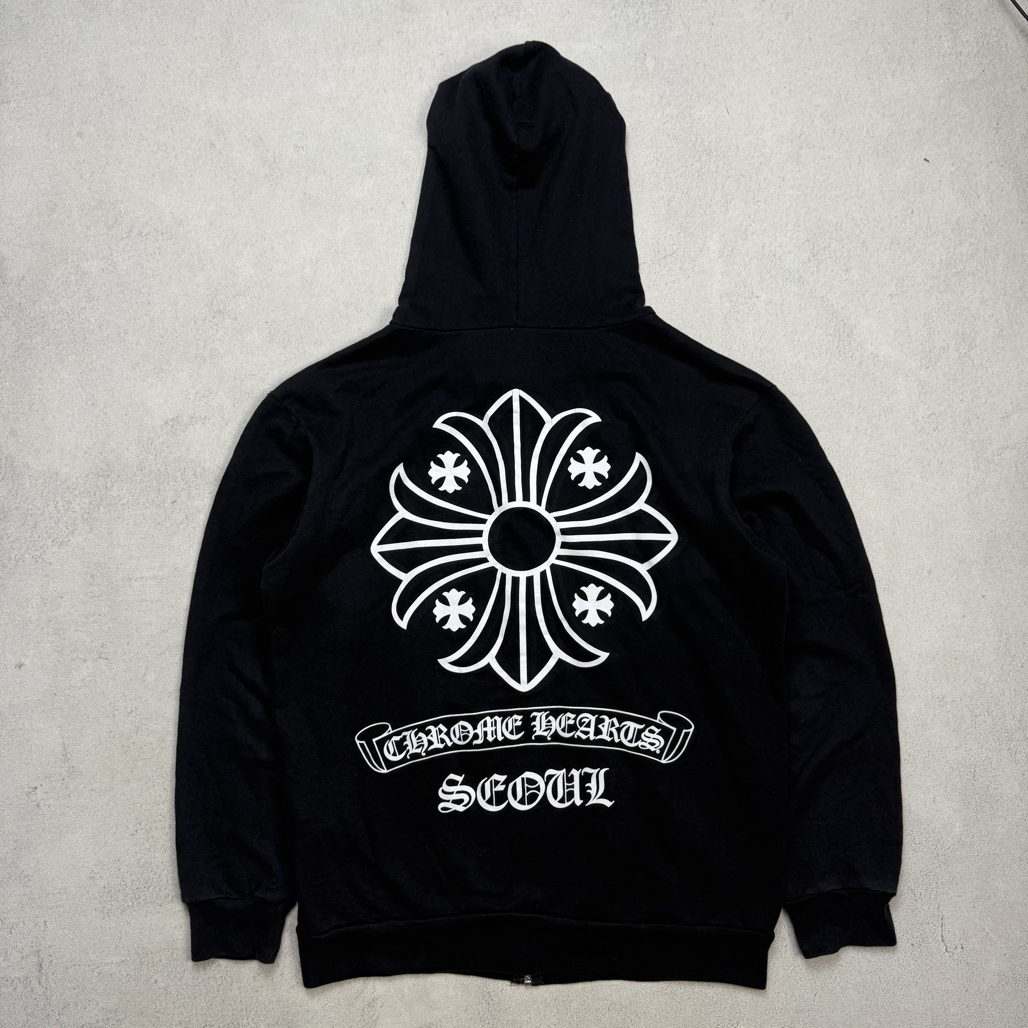 Chrome Hearts Chrome Hearts Horseshoe Seoul Exclusive Zip Up Hoodie Size US L / EU 52-54 / 3 - 1 Thumbnail