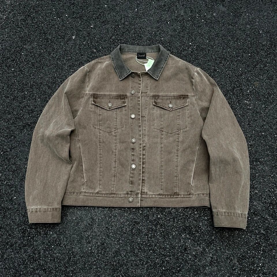 Japanese Brand × Vintage Denim Jacket Casual Loose Vintage Size US L / EU 52-54 / 3 - 1 Thumbnail