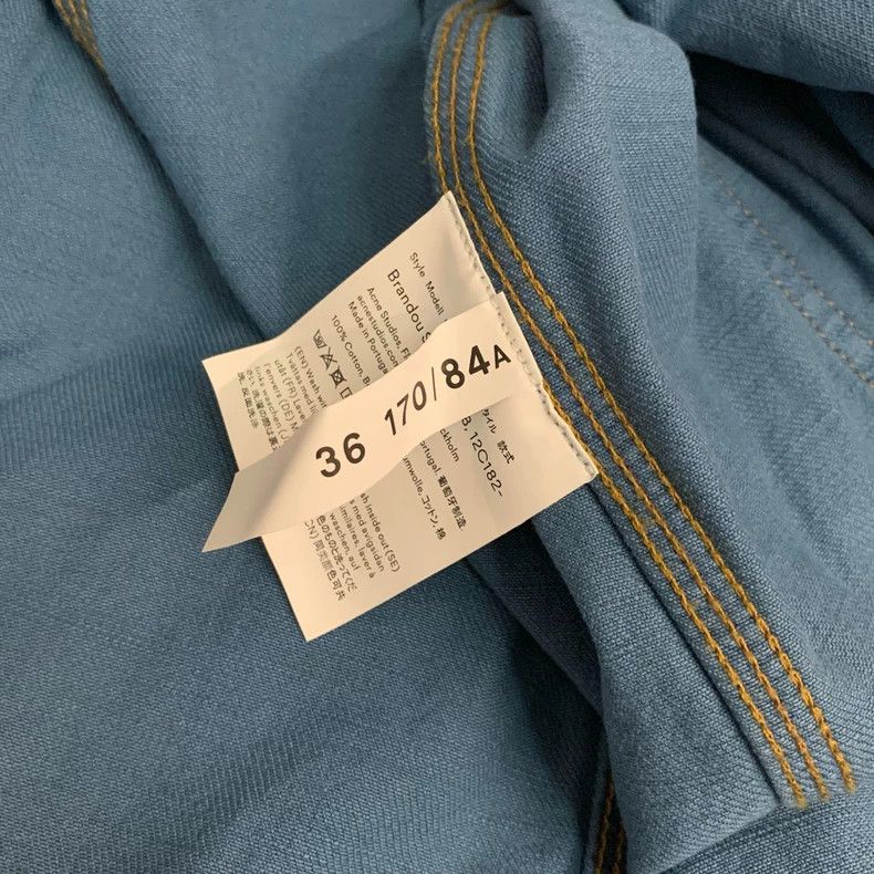 Acne Studios acne studios size:36 Denim long coat 2504-Nextarrow Size US S / EU 44-46 / 1 - 4 Thumbnail