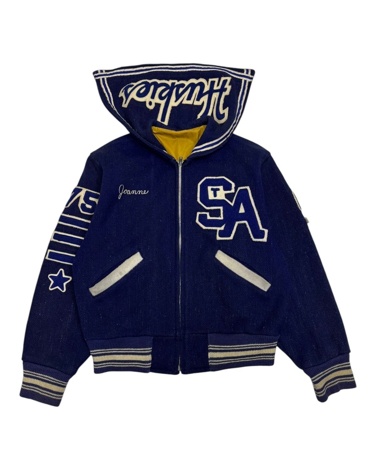 Hysteric Glamour Varsity Jacket | Grailed