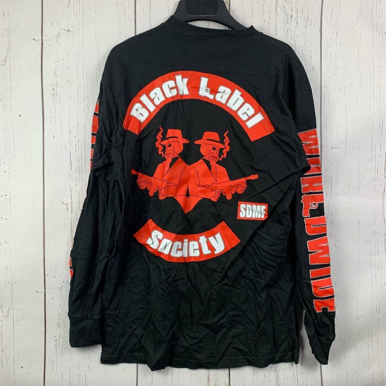 Other Vintage Black Label Society Mafia M M&O Sweatshirt Black Size US M / EU 48-50 / 2 - 6 Thumbnail