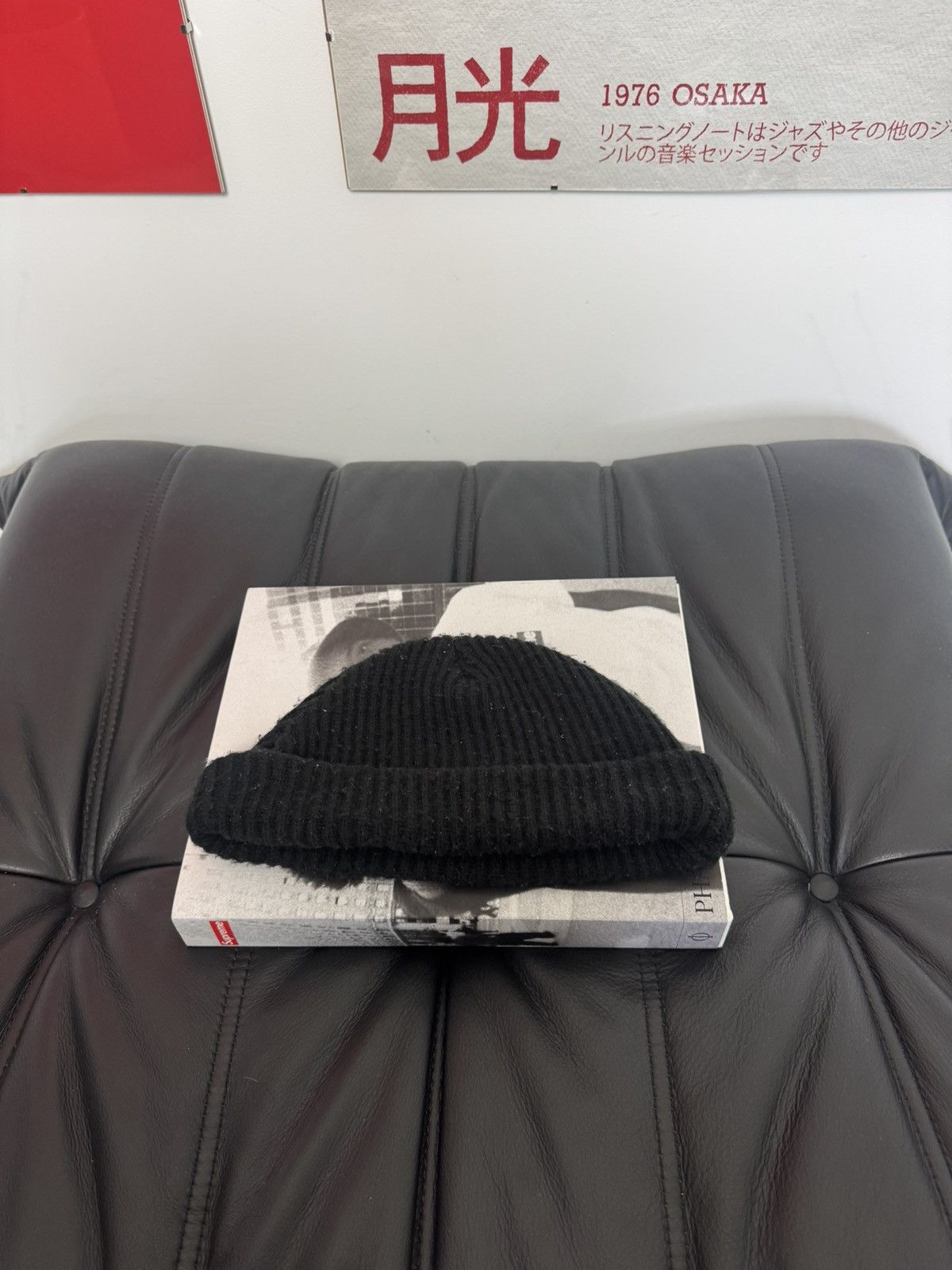 Dickies Dickies Black Short Beanie Hat Basic Logo Skate Streetwear Size ONE SIZE - 1 Thumbnail