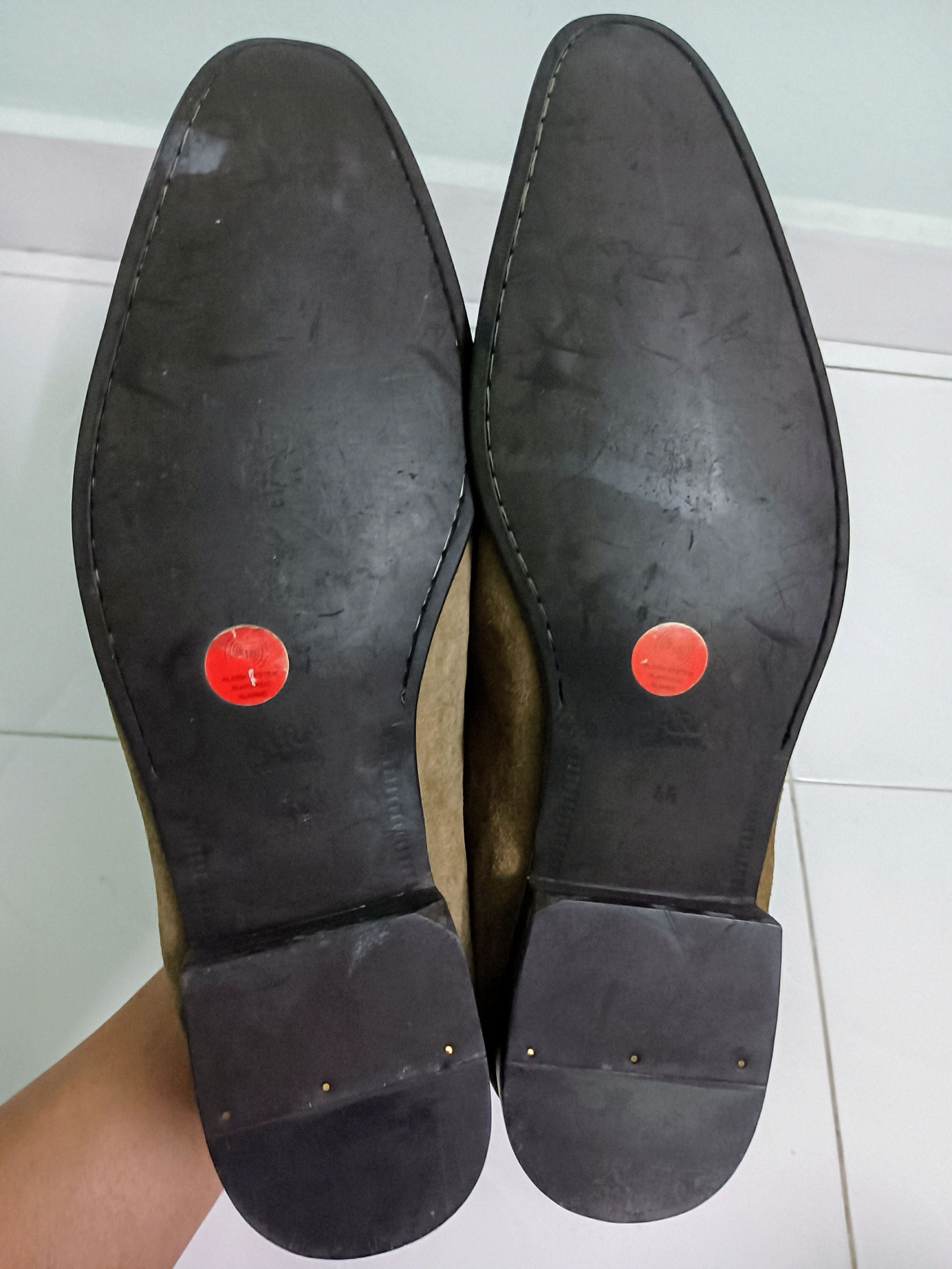 Zara ZARA Suede leather slip-on (Fit cutting type A foot) Size US 11 / EU 44 - 10 Thumbnail