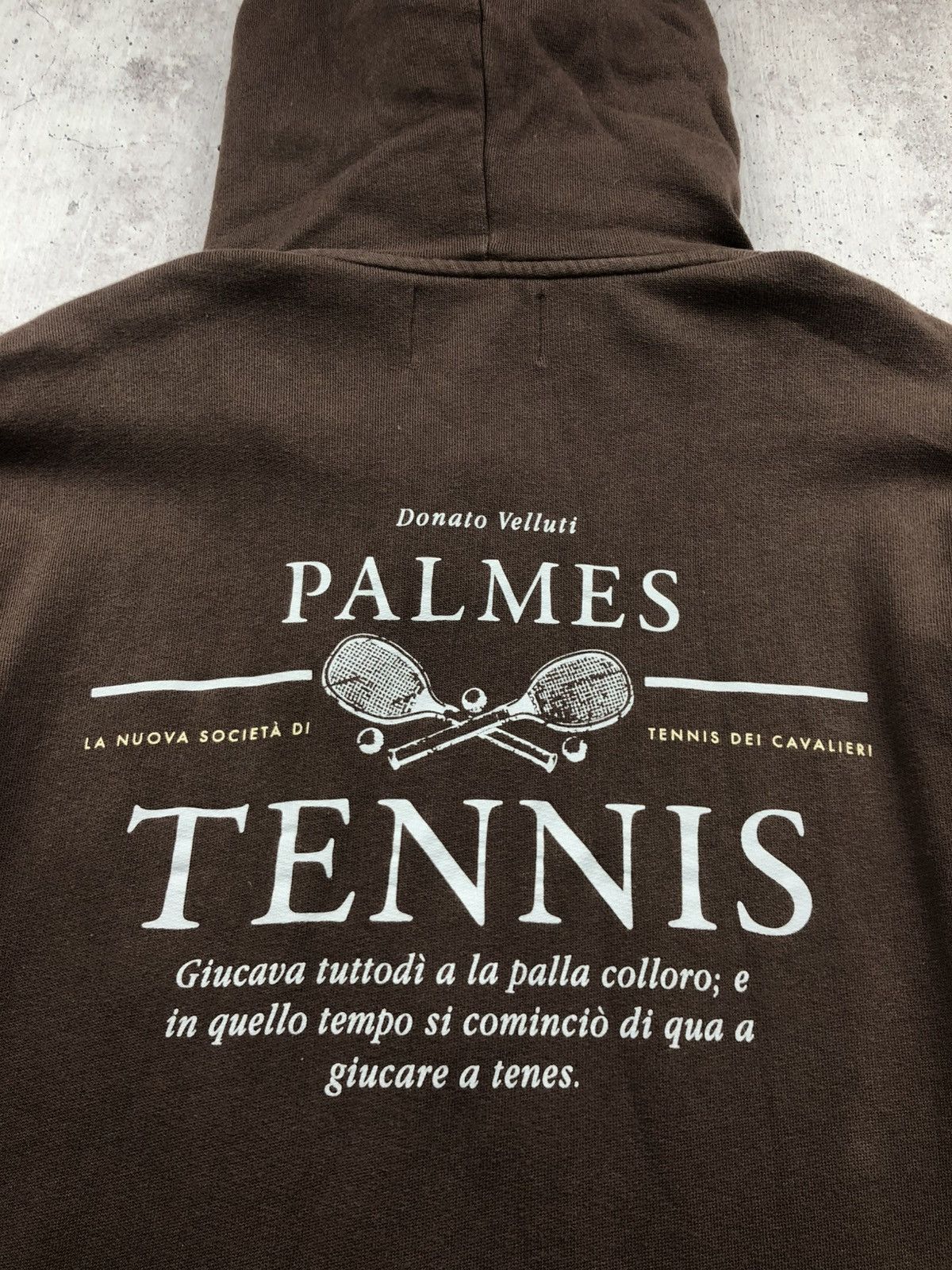 Palmes Palmes Viohi Zip Hoodie Tennis Logo Size US L / EU 52-54 / 3 - 8 Thumbnail