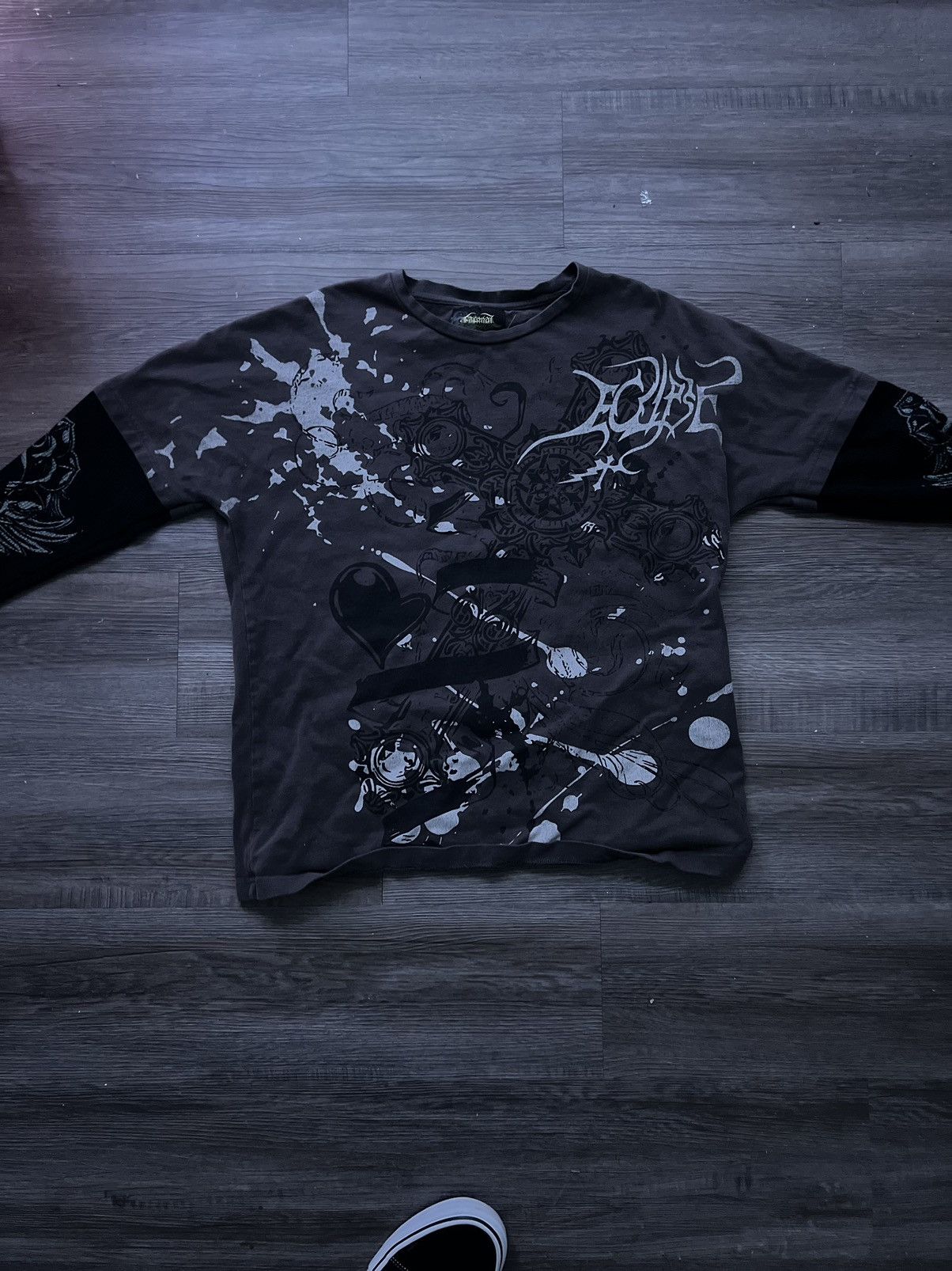 Vintage Eternal Art wear layered longsleeve | Grailed