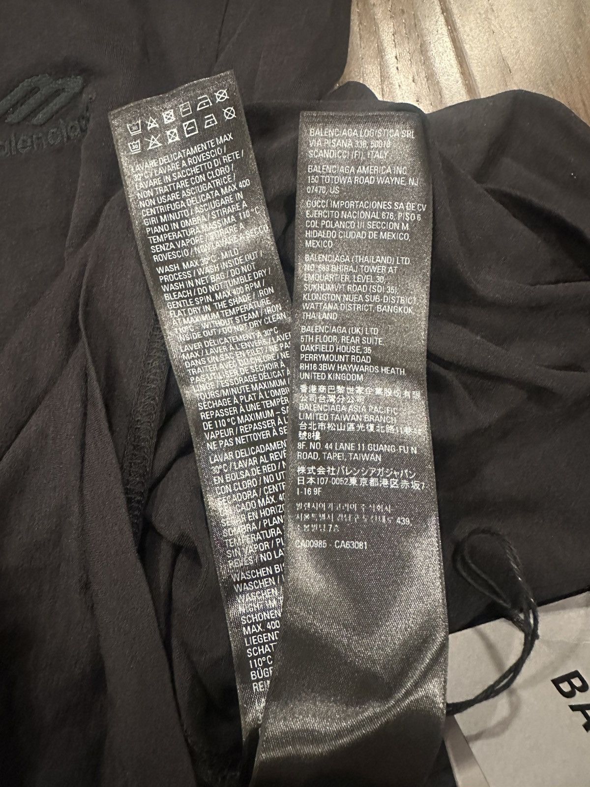 Balenciaga Balenciaga 3B Sport Embro Transparent Jersey Top Size US L / EU 52-54 / 3 - 9 Thumbnail