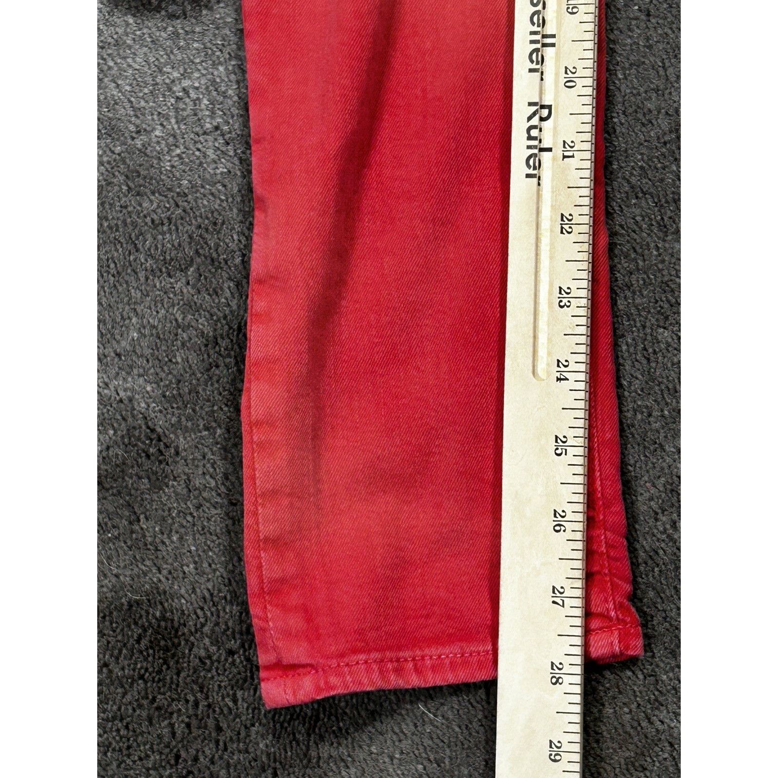 AG Adriano Goldschmied AG Adriano Goldschmied Stevie Ankle Jeans Slim Straight Leg Size 27" / US 4 / IT 40 - 9 Thumbnail