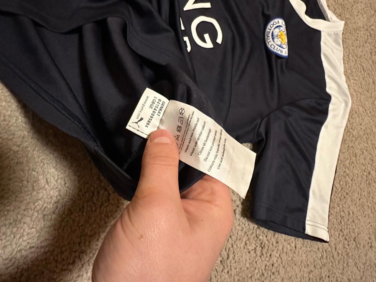 Puma LEICESTER CITY 2015/16 TRAINING SOCCER FOOTBALL SHIRT JERSEY Size US L / EU 52-54 / 3 - 5 Thumbnail